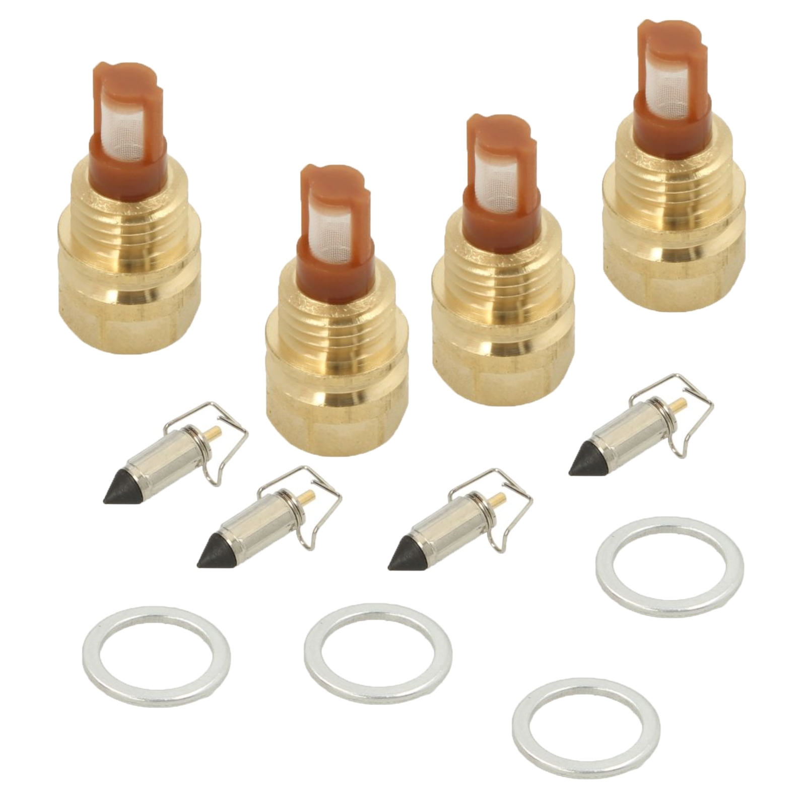 4x JMP 7244356 Vergaser Schwimmernadel für Honda Goldwing GL1500 1988-1997 VFR750 F VFR750 R