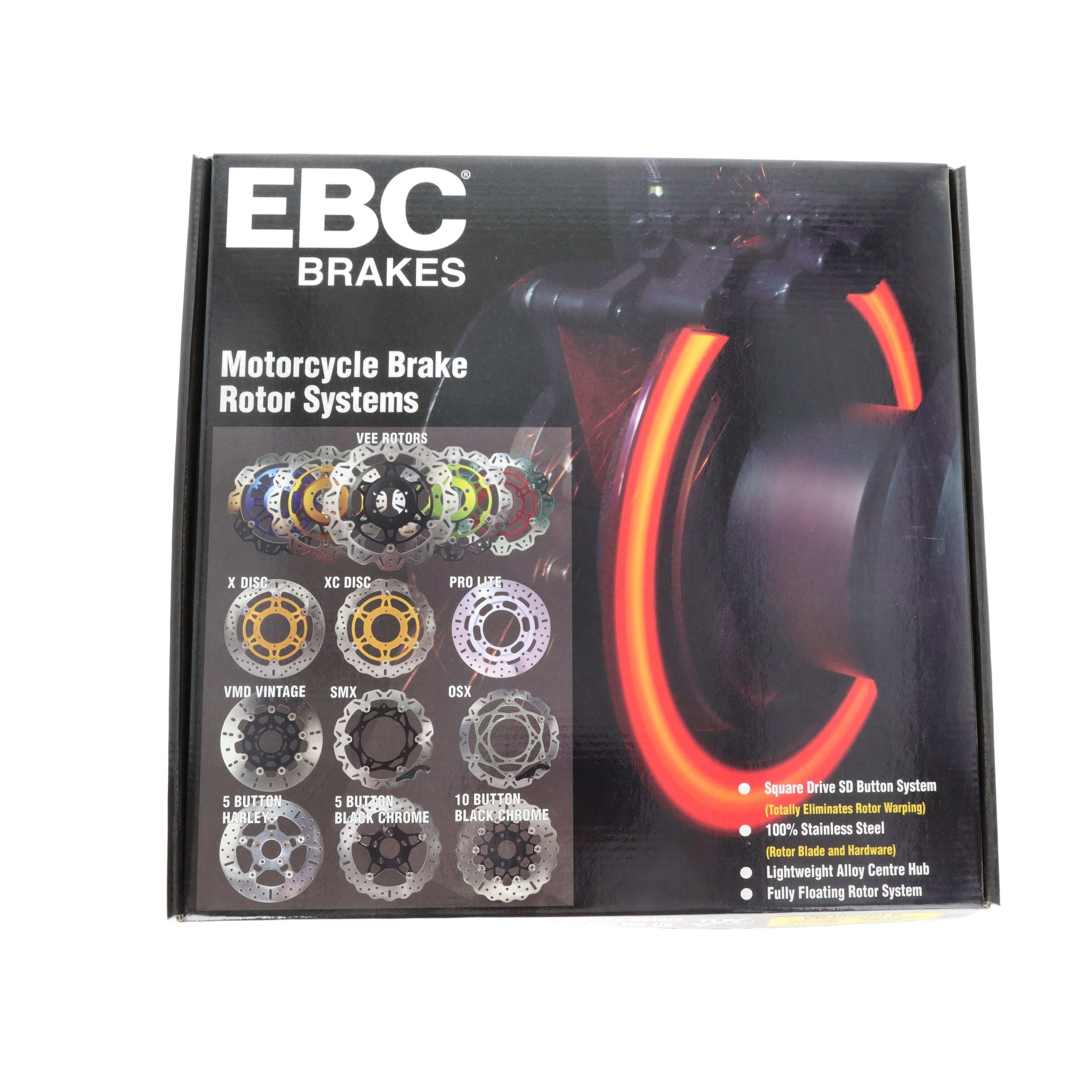 EBC VR3092BLK Bremsscheibe für Suzuki GSF 1200 650 1250 GSR 600 DL GSX 650