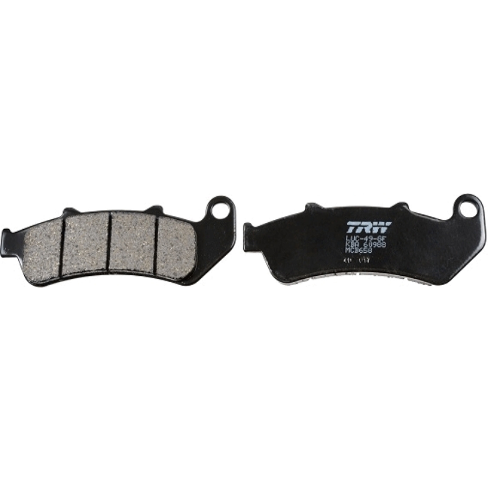 TRW MCB658 Bremsbeläge für Honda CBR1000 F Dual CBS SC24 SC24B 1993 - 2000