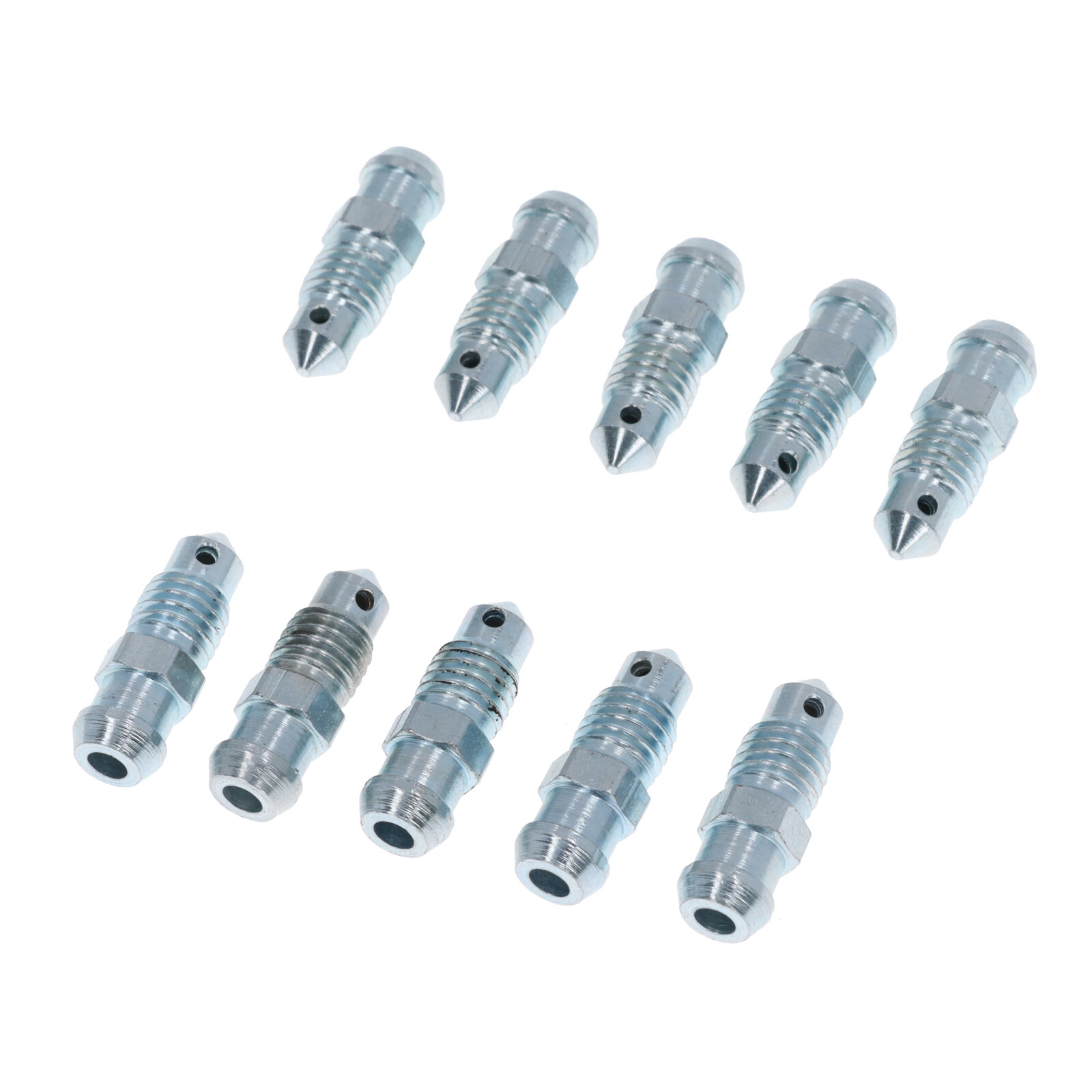 10x Quick Brake QB0053/10 Bremssattel Entlüfterschraube Entlüftungsventile M7x1x21.7 mm SW7