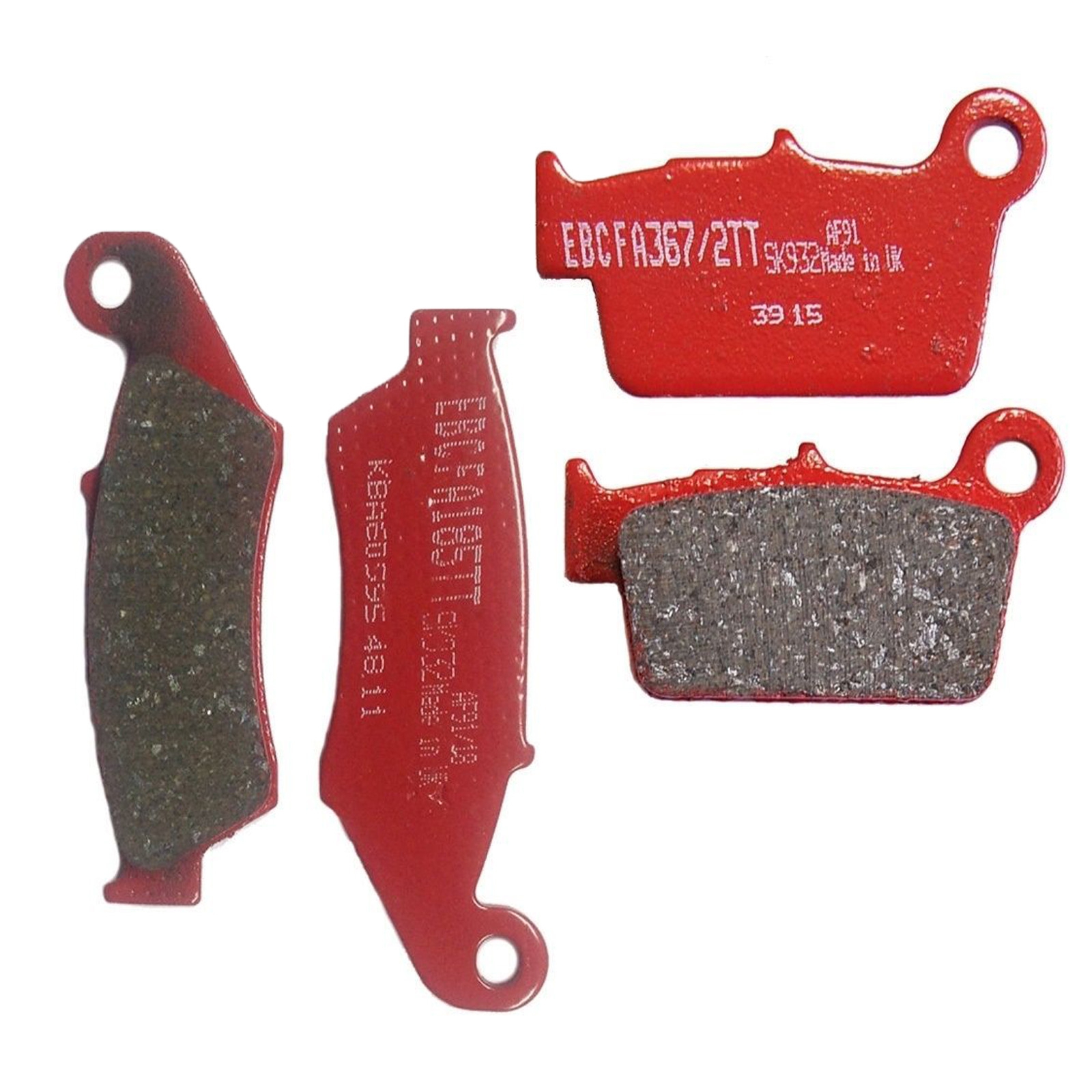 EBC Bremsbeläge für Beta RR Enduro 50 bis 525 2T 4T Enduro Racing Factory vorne+hinten