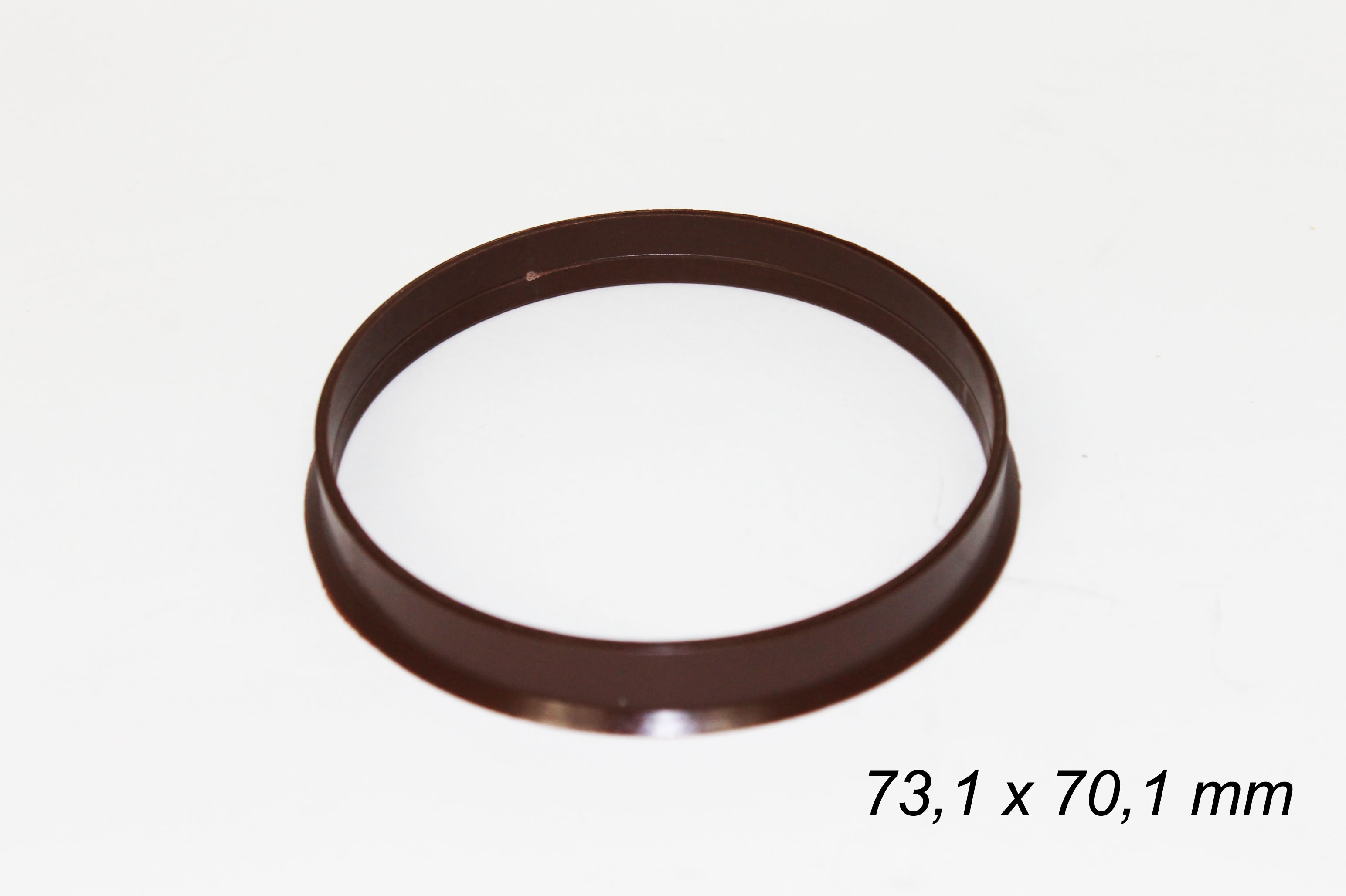 1 X Zentrierring S60 BRAUN 73,1mm x 70,1mm Saab Volvo VW