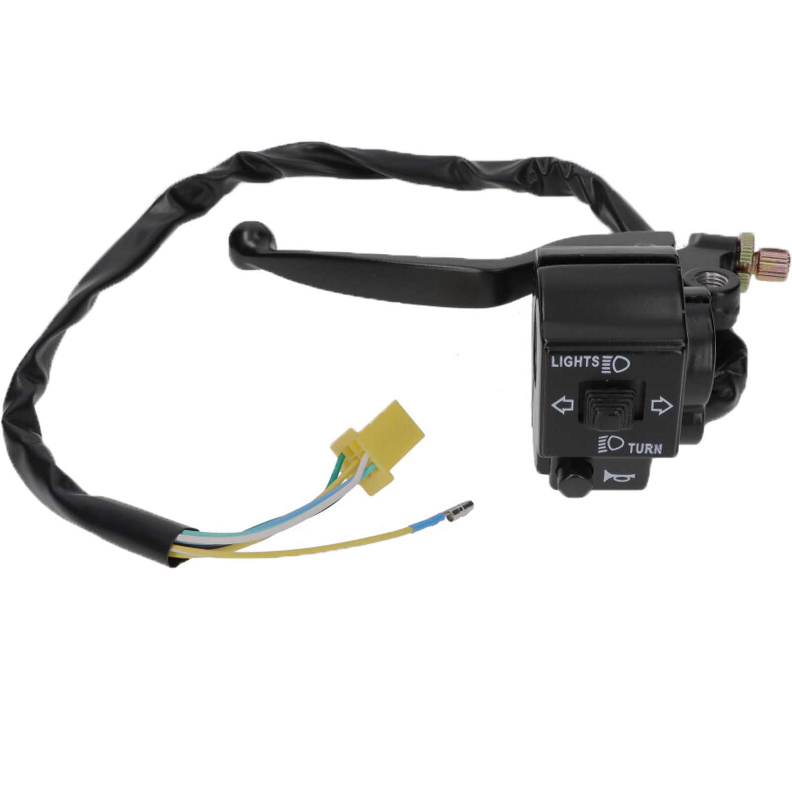 Kupplungshebel Armatur mit Lichtschalter links für Suzuki GN GS 125 GN125 GS125