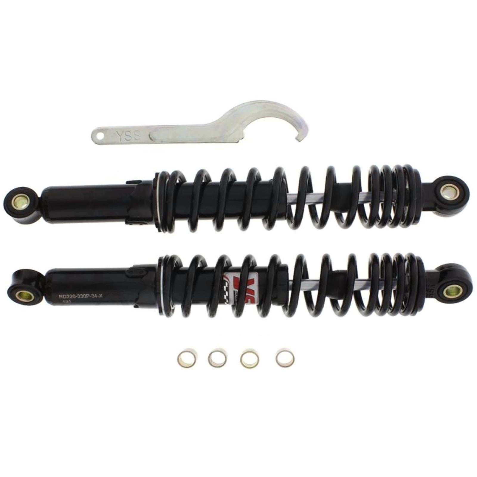 YSS RD220-330P-34-88 Stoßdämpfer Federbein Stereo hinten für Honda Dax ST50 1970-2000 ST70 Benelli 500 354