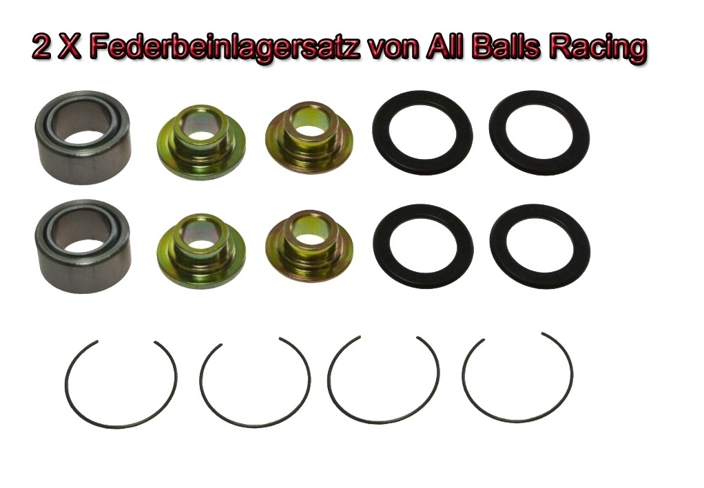 2 X All Balls Federbeinlagersatz 29-5071
