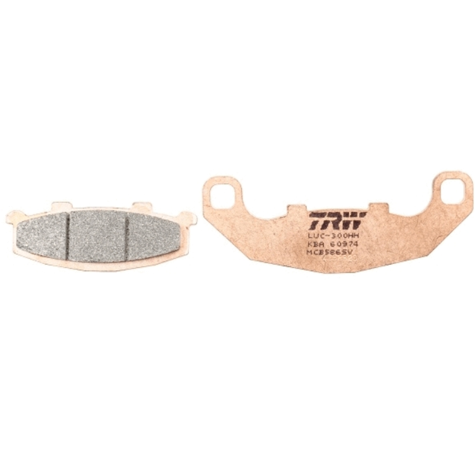 TRW MCB586SV Sintermetall Bremsbeläge vorne für Kawasaki GPZ500 S 1994-2003 ZR550 B KR-1 KR1-S 250