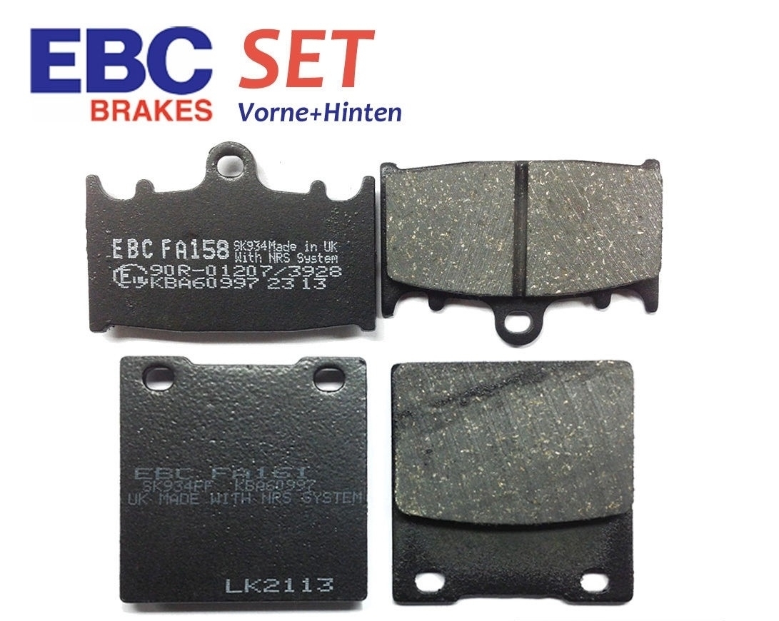 EBC Bremsbelag Set FA161 + FA158