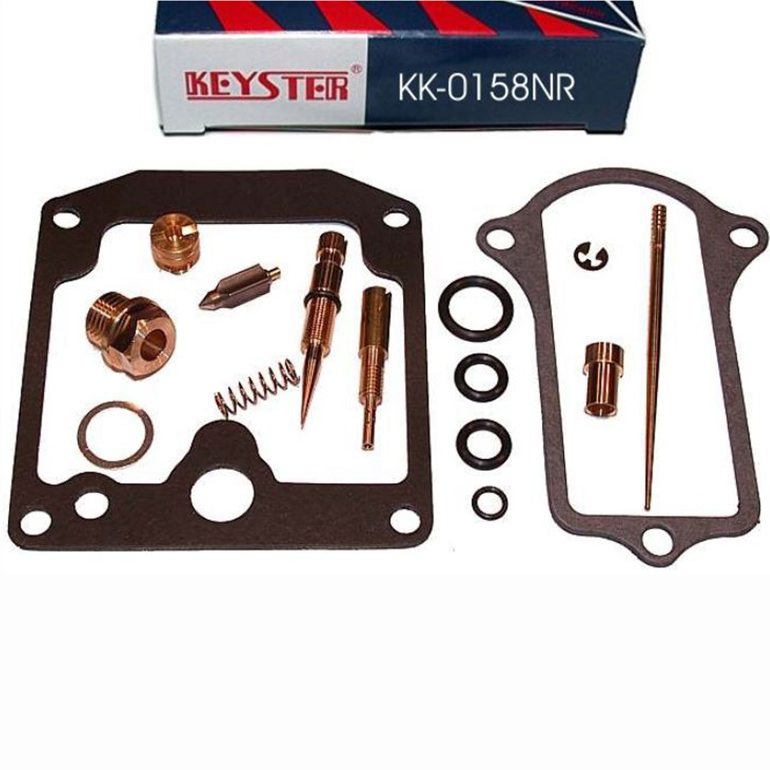 4x Keyster KK-0158NR Vergaser Reparatursatz für Kawasaki Z 1000 A 1978 - 1979 KZT00A