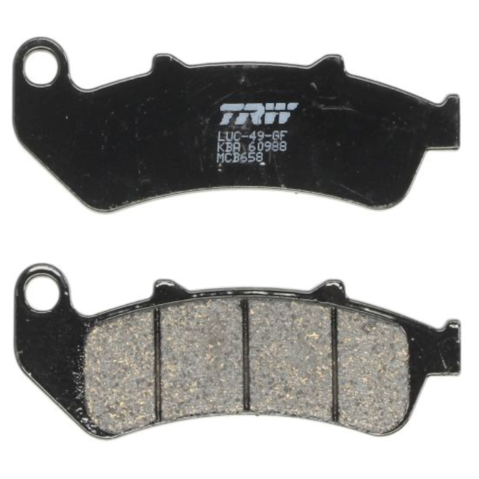 TRW Bremsbelagsatz komplett für Honda CBR1000 F Dual CBS SC24 SC24B 1993-2000 vorne+hinten