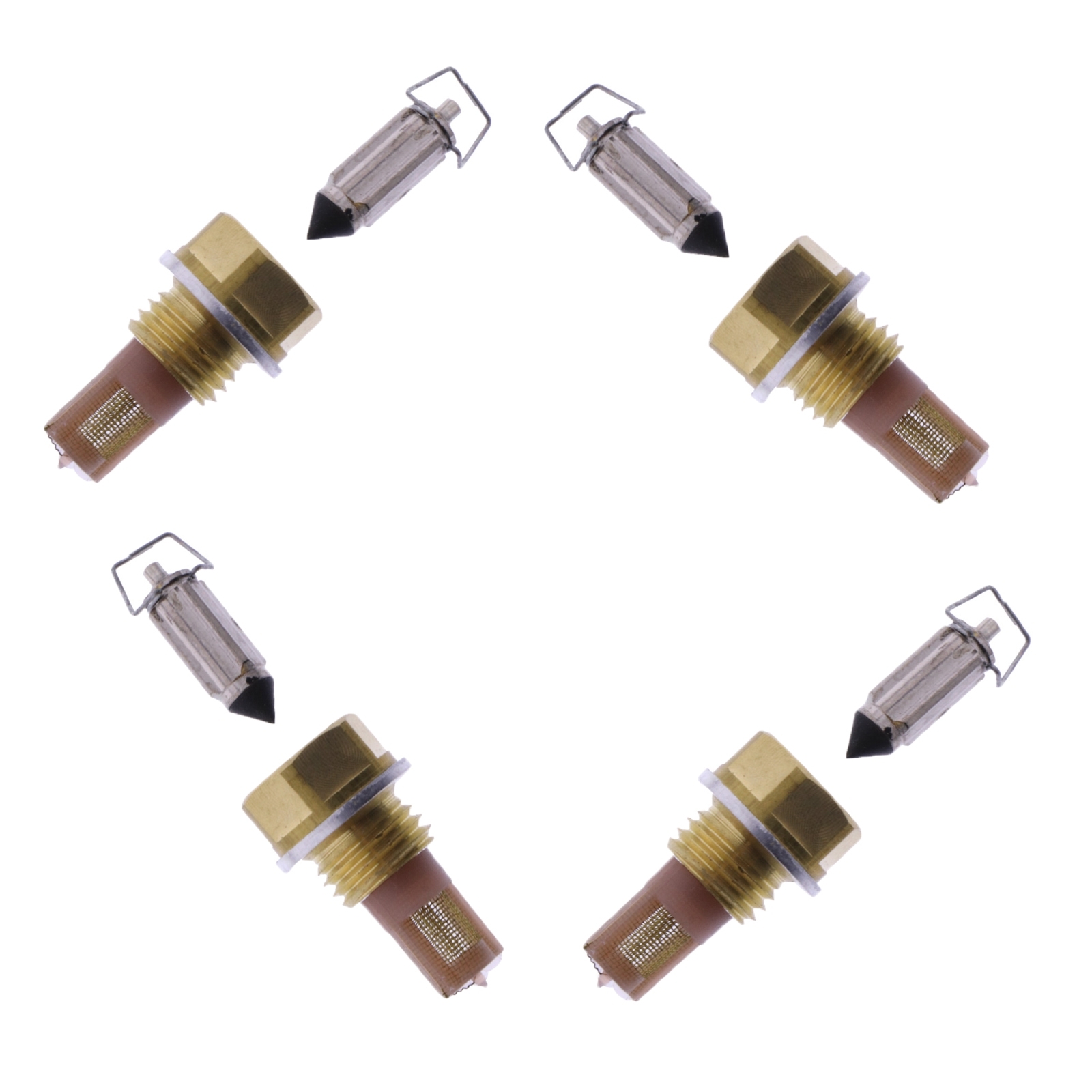 4x JMP 7244359 Vergaser Schwimmernadel für Honda Pan European ST1100 ST1100 A 1990-2001 PC800 Pacific Coast