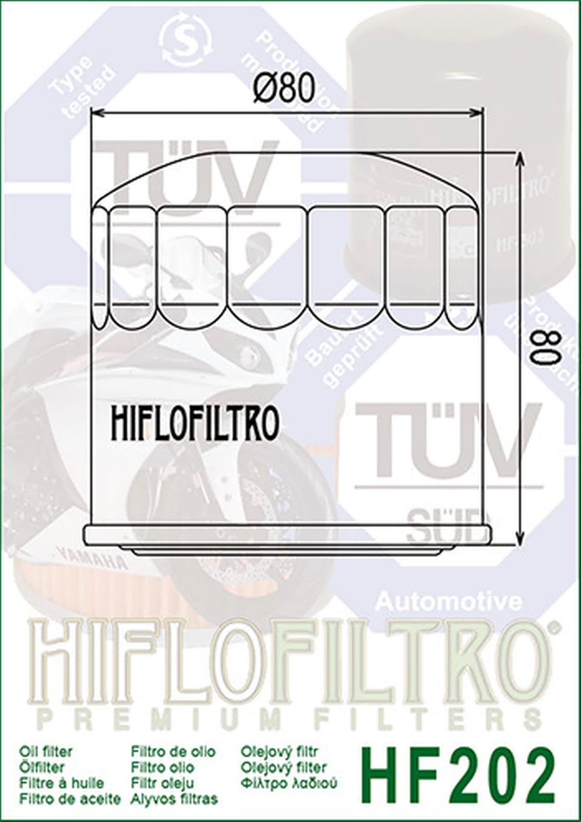HIFLO Ölfilter HF202