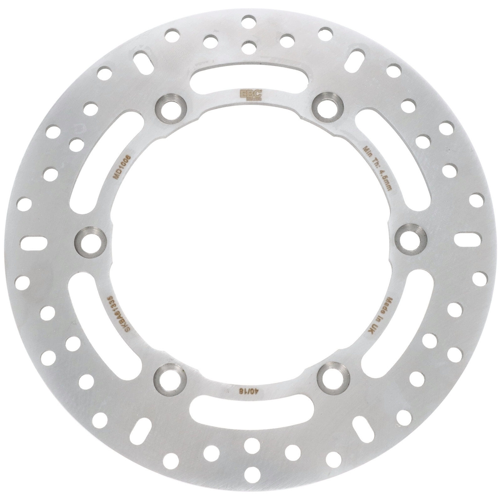 EBC MD1006 Bremsscheibe vorne für Honda NS 400 VF 500 VFR 750 XL 1000 CBR 1000 1100 FJS CB
