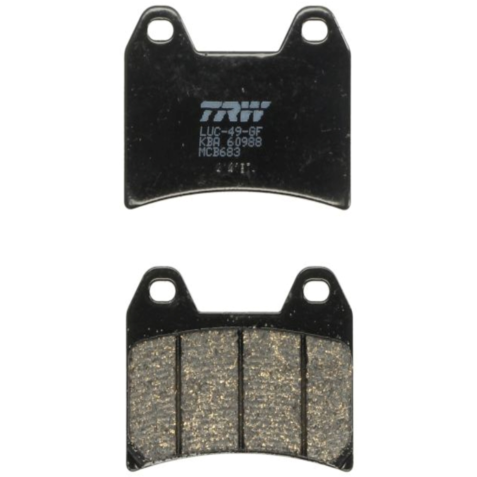 TRW MCB683 Bremsbeläge vorne für BMW F800 R1200 G650 Aprilia Benelli Ducati KTM MV Augusta