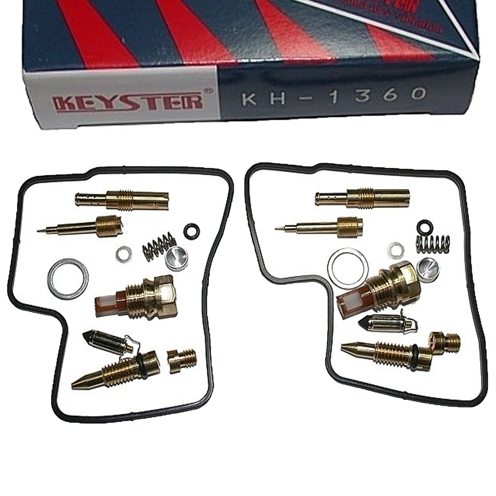 Keyster KH-1360 Vergaser Reparatursatz für Honda XRV650 Africa Twin 1988 - 1990 RD03