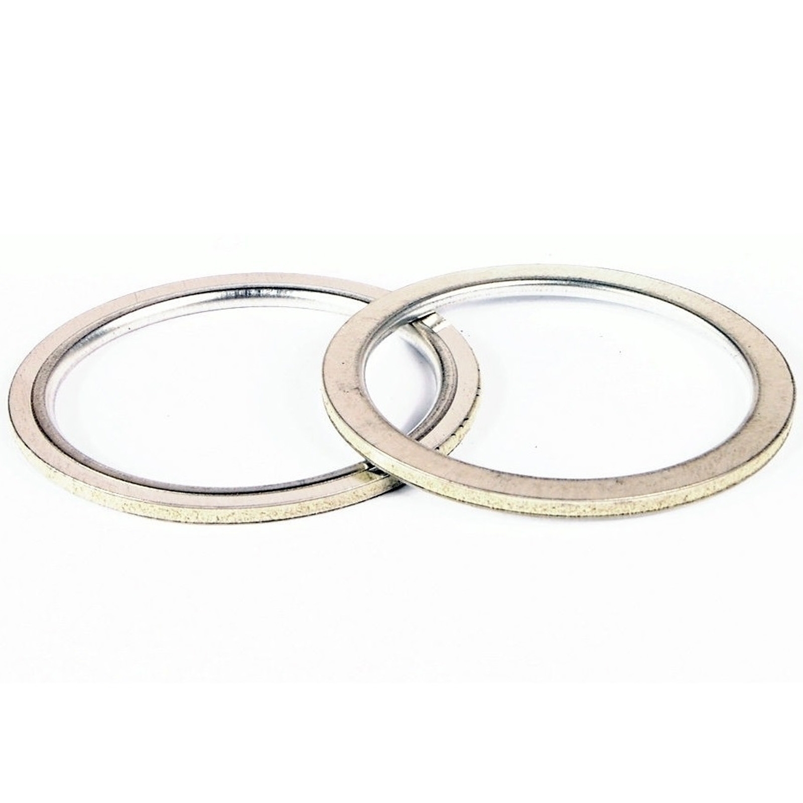 2x Auspuff Krümmerdichtung für Moto Guzzi V35 350 TT 1979 - 1989 27.5x38.5x2