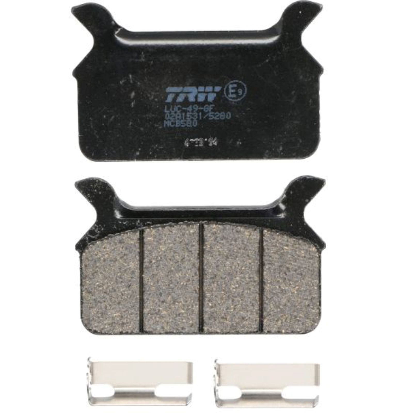 TRW Bremsbelag für Motorräder MCB580 Organisch