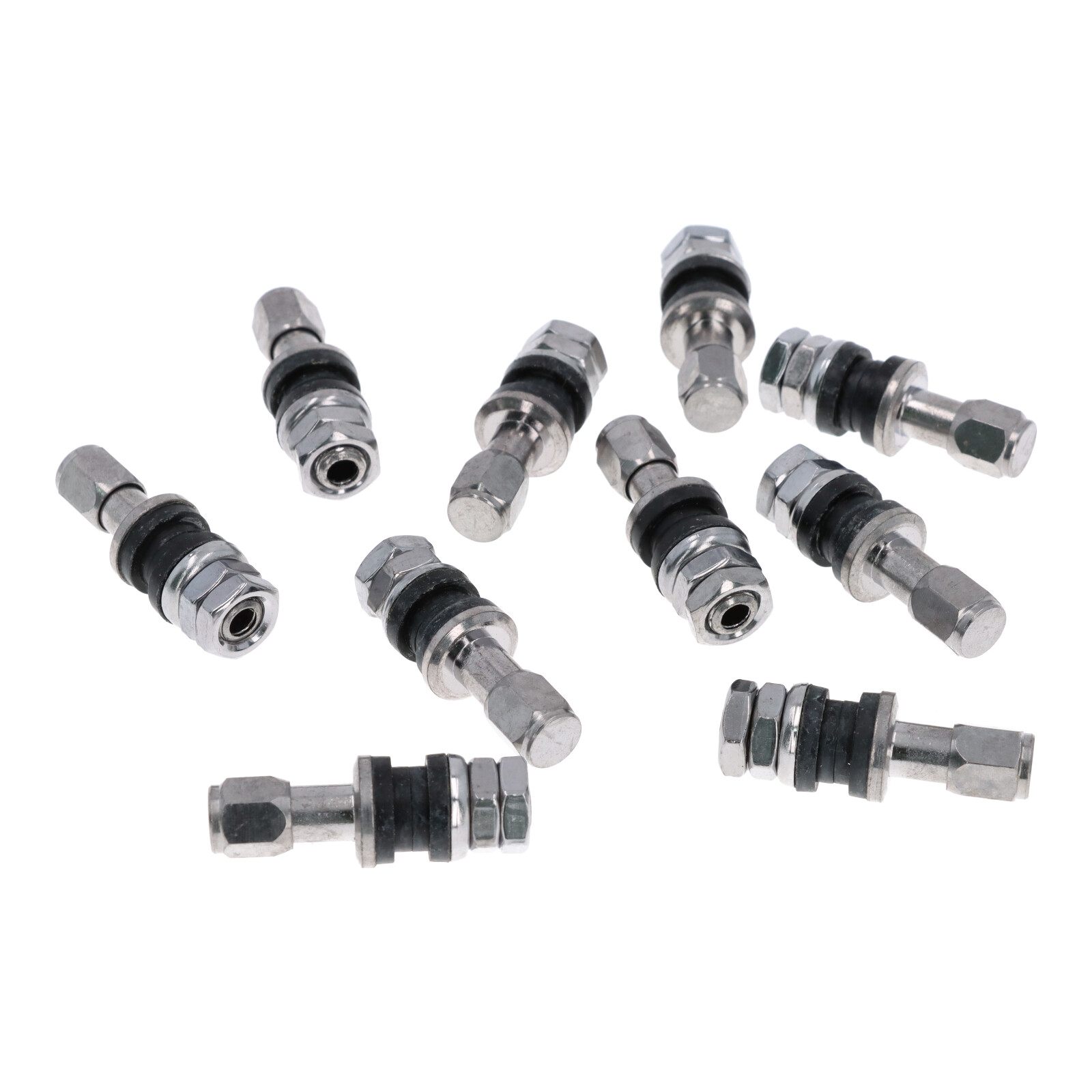 10x Schraubventil Rollerventil 41mm gerade für Moped Roller ATV Quad Mofa Reifen