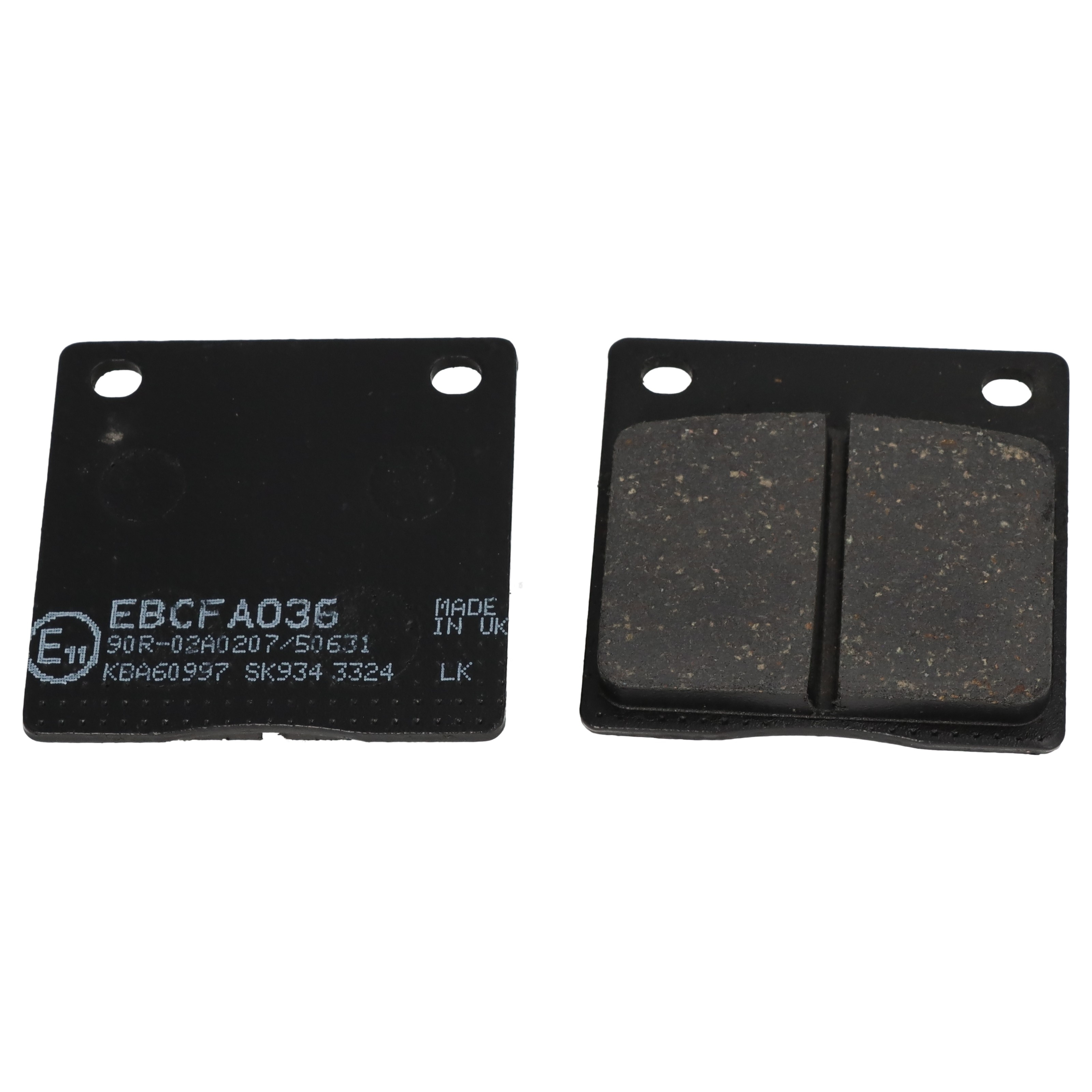 EBC Bremsbeläge FA036 für Kawasaki Z 500 650 1000 1300 Z/ZG Suzuki GSX 400 FE