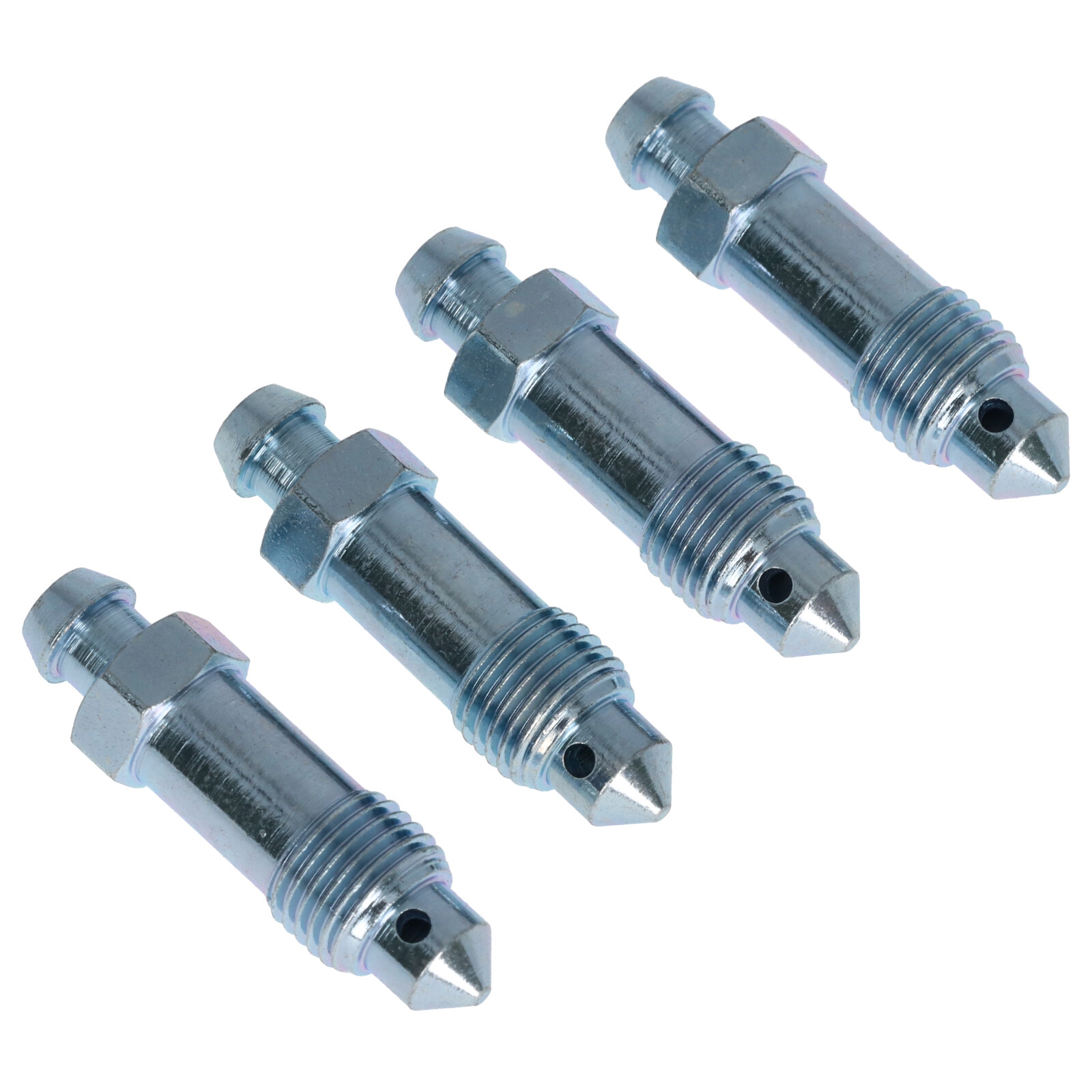 4x Quick Brake QB0018-4 Bremsen Entlüfterschraube Entlüftungsventil M10x1x36.5 mm SW10