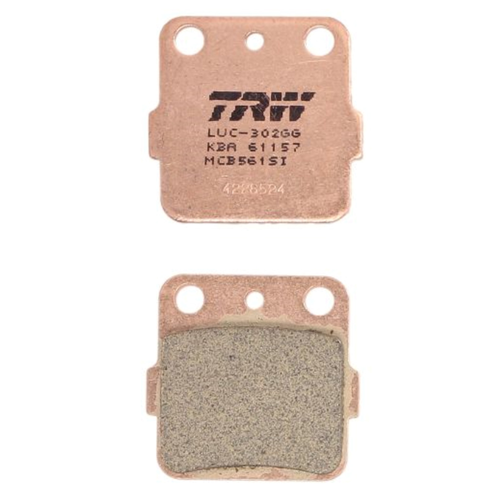 TRW MCB561SI Sintermetall Bremsbeläge für Honda CR CRF TRX Kawasaki KFX KX Yamaha YFM YFZ Suzuki LT-Z