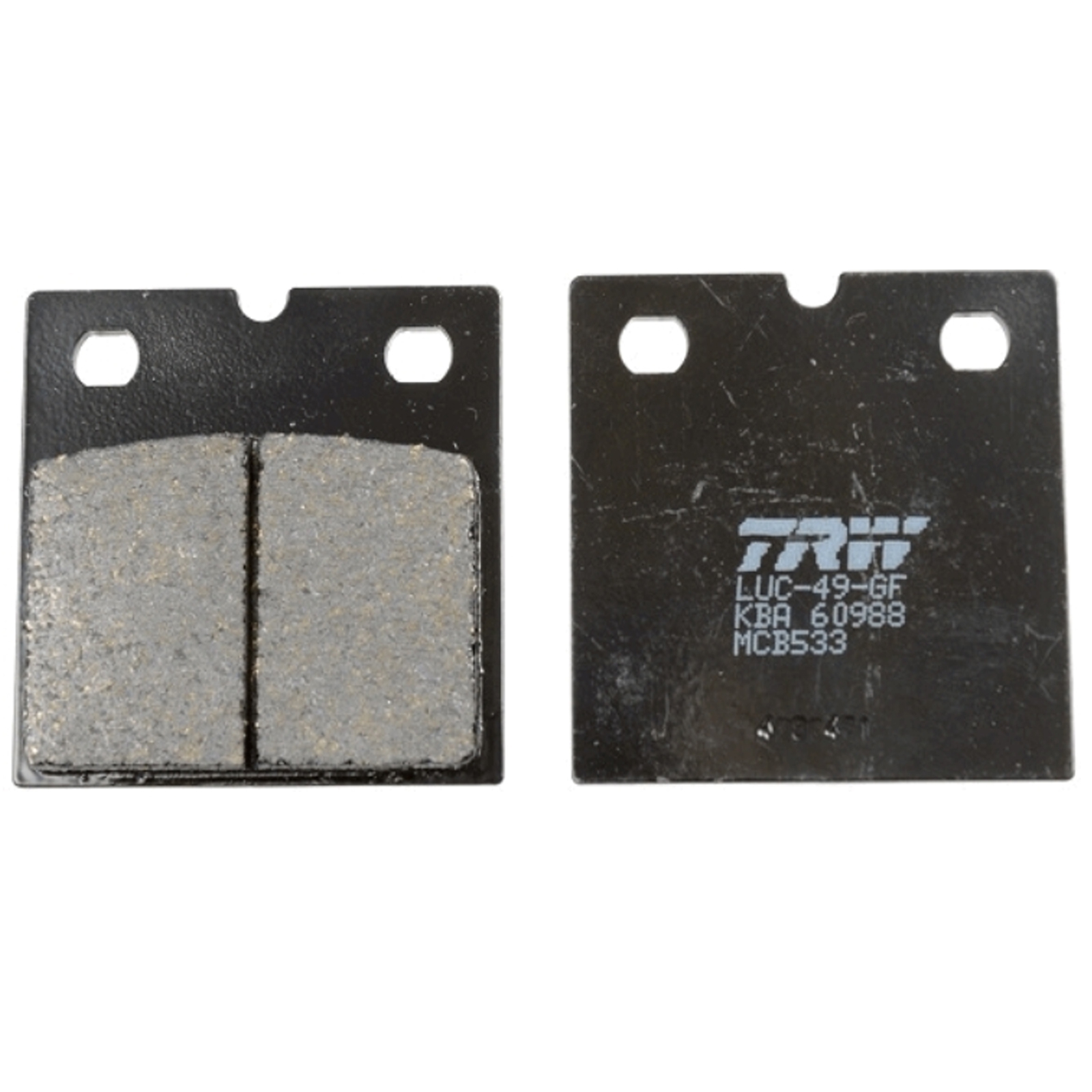 TRW MCB533 Bremsbeläge für BMW R65 3Serie Monolever R80 R RT/2 R80 GS Paralever R100 GS