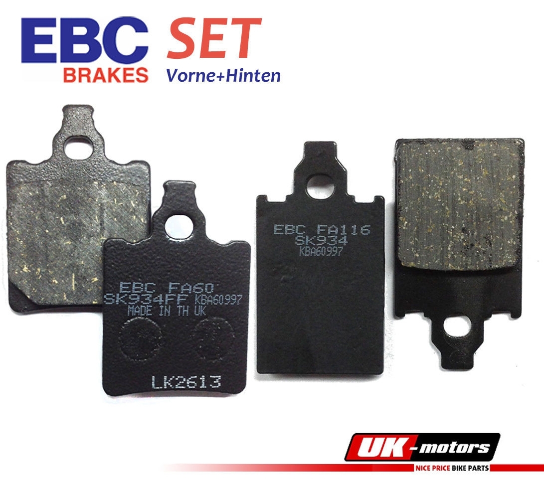 EBC Bremsbelag Set