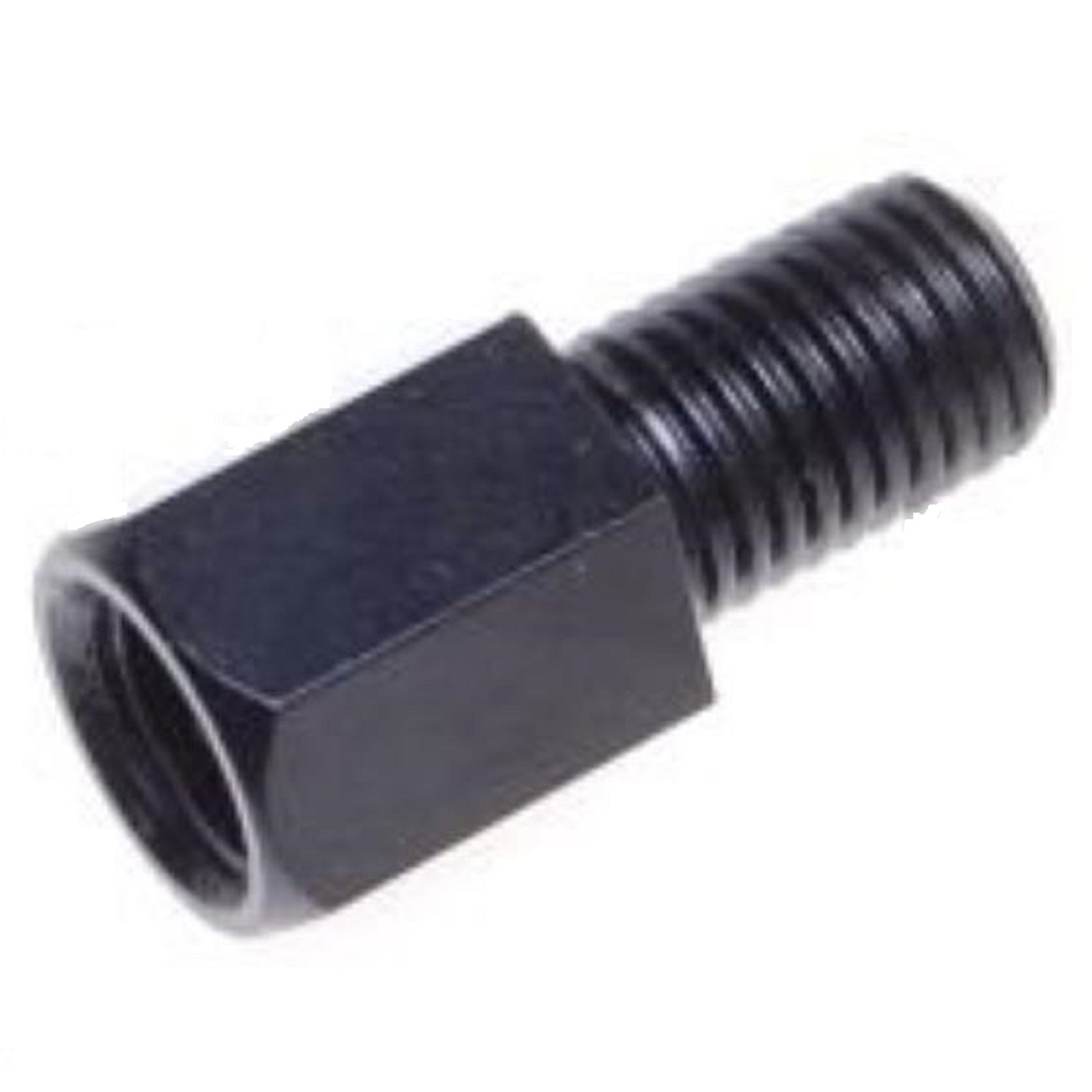 Spiegeladapter Spiegelarm Verlängerung 15 mm schwarz M10 Rechtsgewinde