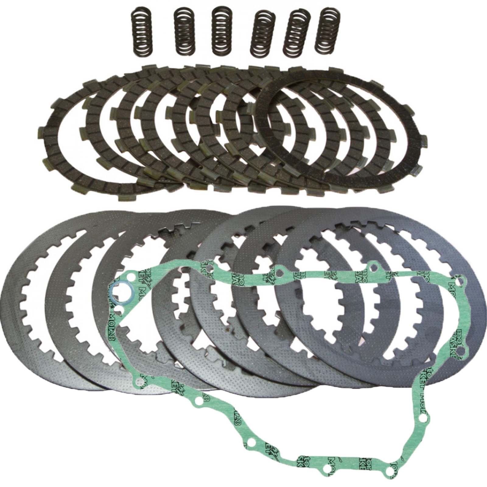 Kupplung für Honda CR250 R 1994-2001 EBC Reparatursatz verstärkt + Kupplungsdeckeldichtung