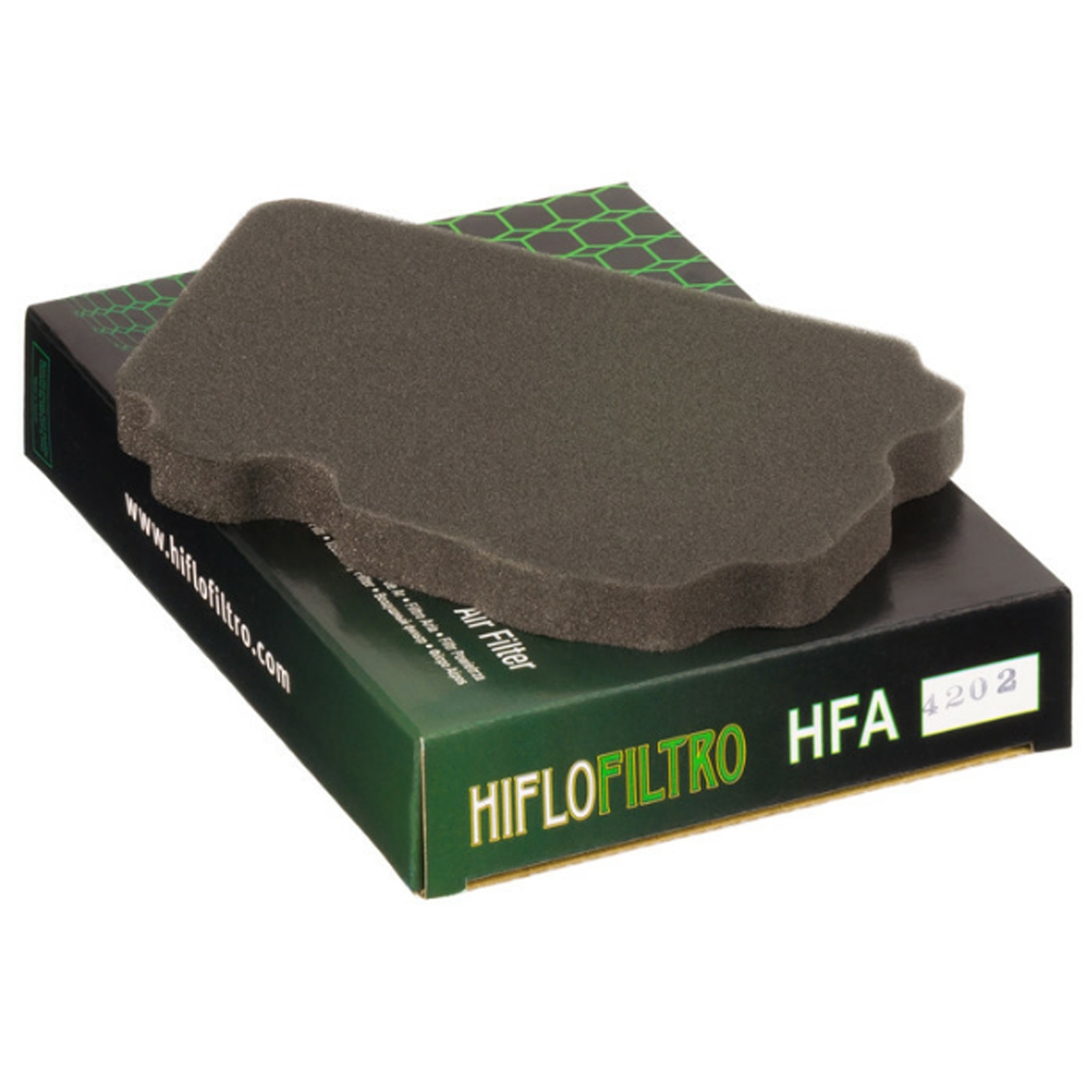 HIFLO HFA4202 Schaumstoff Luftfilter für Yamaha Trailway TW200 1987-2015 TW 125 1999-2004