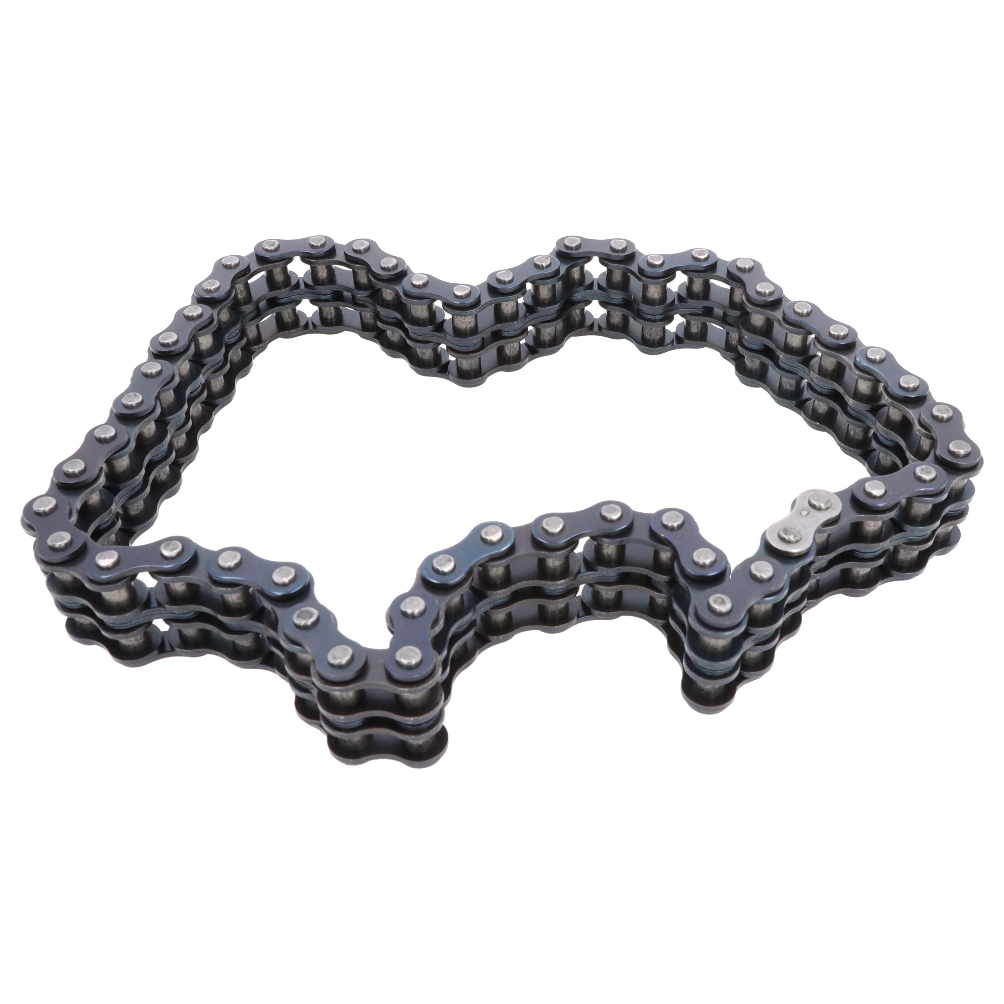 Kette Duplexkette 50 Glieder 3/8x3/16 für MZ ETZ 125 150 Zweifachhülsenkette