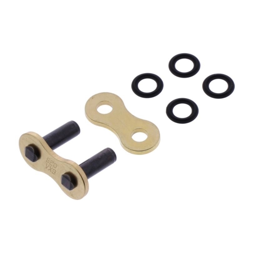 DID VX3 X-Ringkette Antriebskette offen G&B 520 Teilung 108 Glieder +Nietschloss