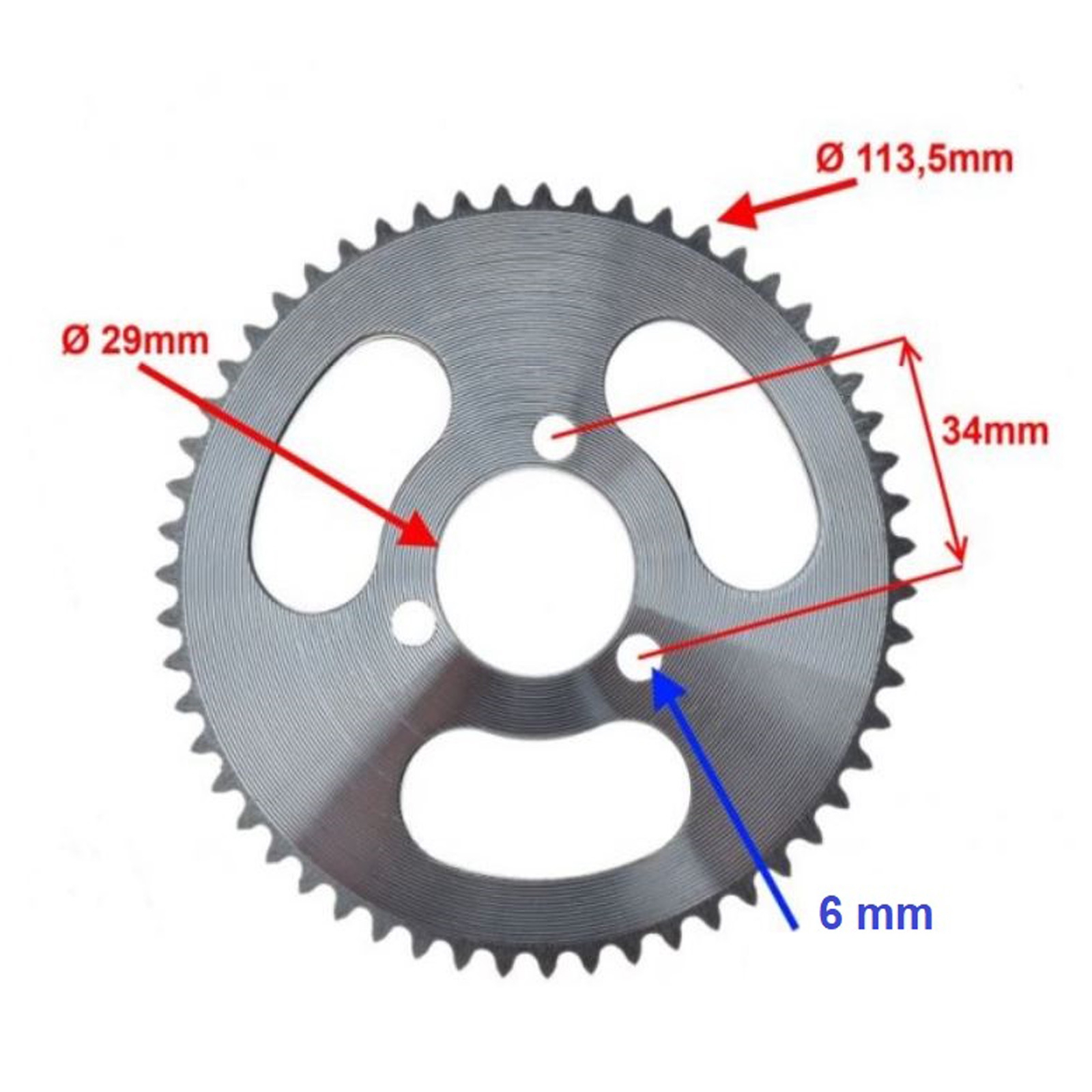 Kettenschloss 25H Antriebskette Ritzel Kettenrad Kettenkit für Pocket Bike Pocket Cross Pitbike