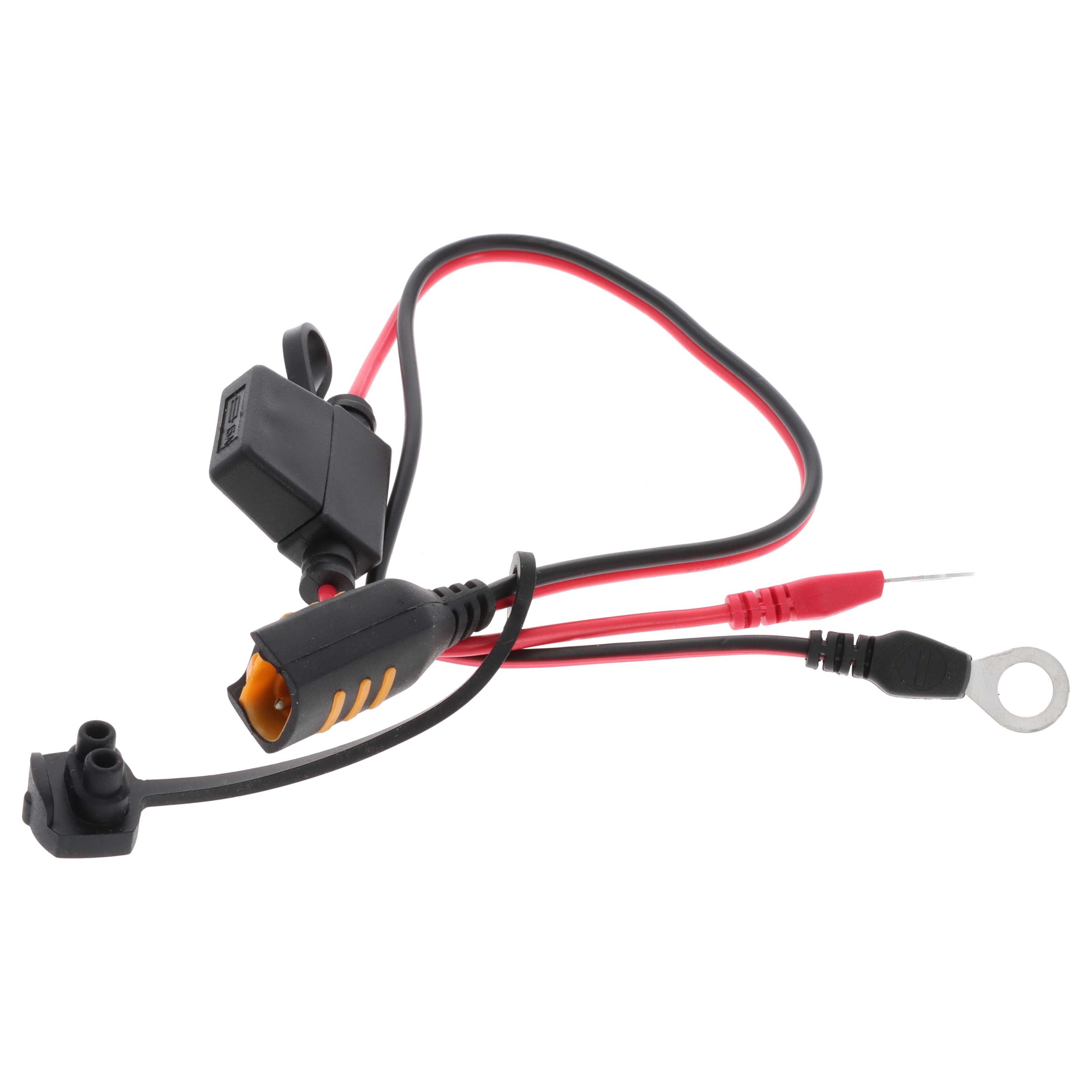 2x CTEK Comfort-Connect-Secure M8 56-261 Schnellkontaktkabel mit Sicherung