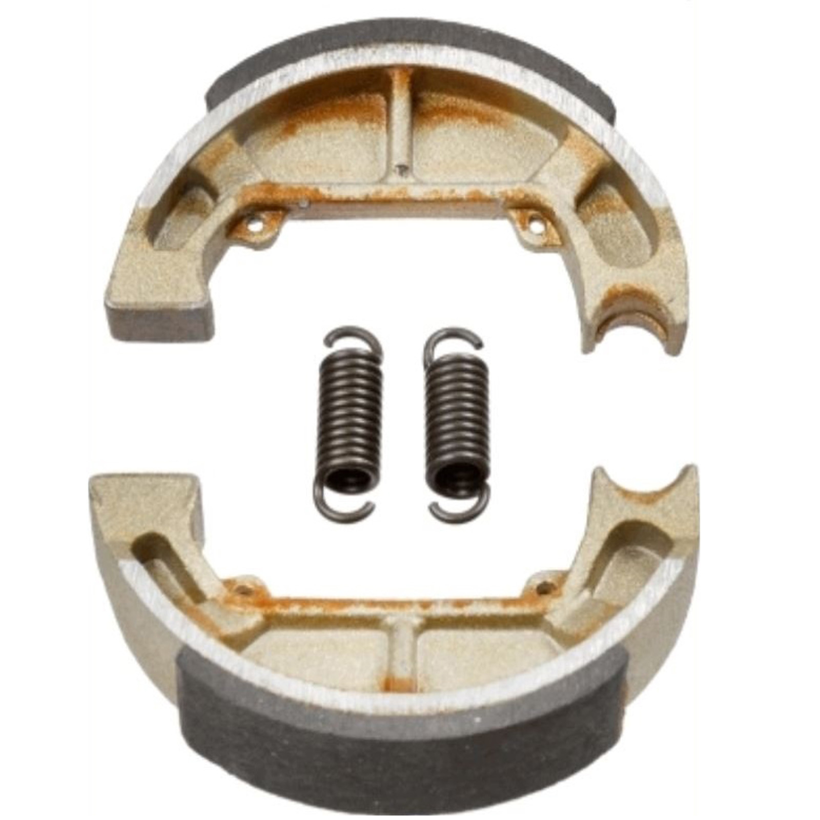 TRW MCS991 Bremsbacken hinten für Piaggio Quartz 50 Sfera 80 mit Federn 100x20 mm