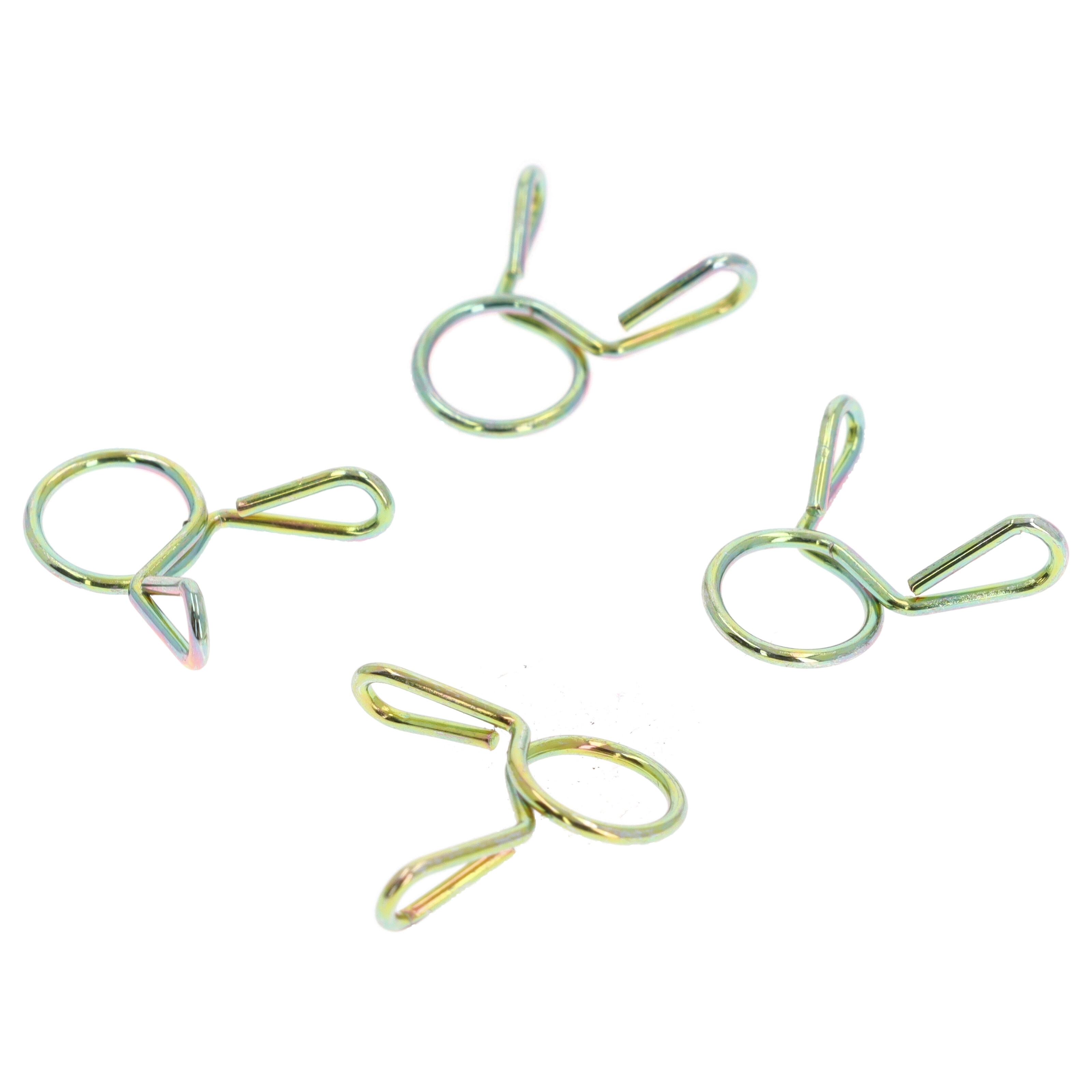 4x Universelle Klemmen Schlauchklemmen für Benzinschlauch / Kraftstoffschlauch 7x1mm