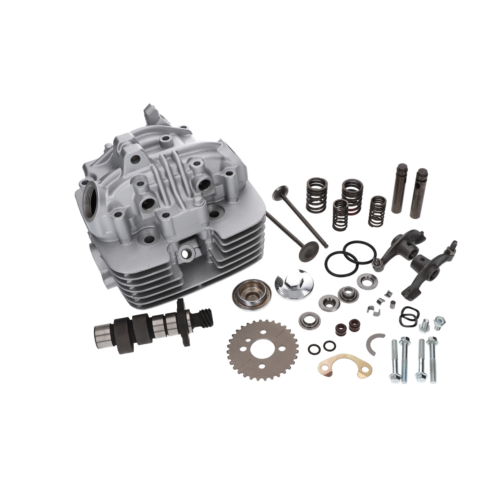 Zylinderkopf für Suzuki GN 125 GN125 NF41A Zylinderkopf Satz komplett
