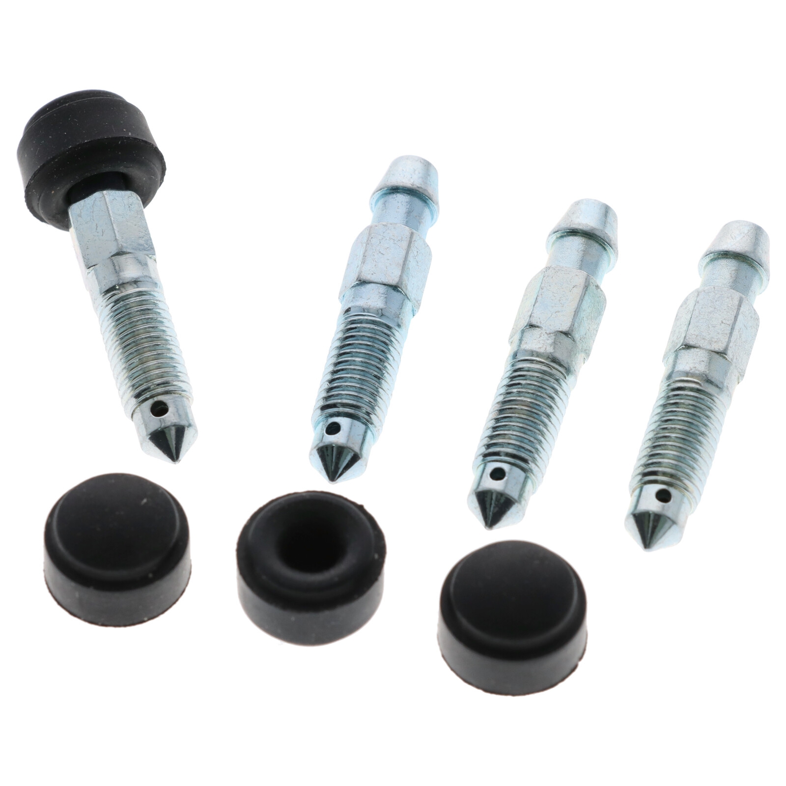 4x Quick Brake QB0087-4 Bremssattel Entlüfterschraube Entlüfterventile M7x1x38.3 SW7 mit Kappen