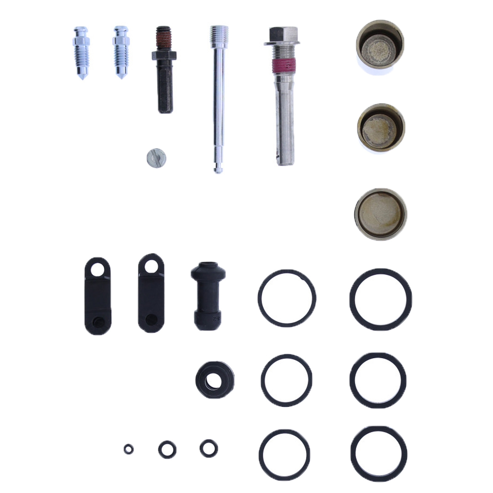 Bremssattel Reparatursatz hinten für Honda CBR 1100 XX Super Blackbird 1997-2000 SC35
