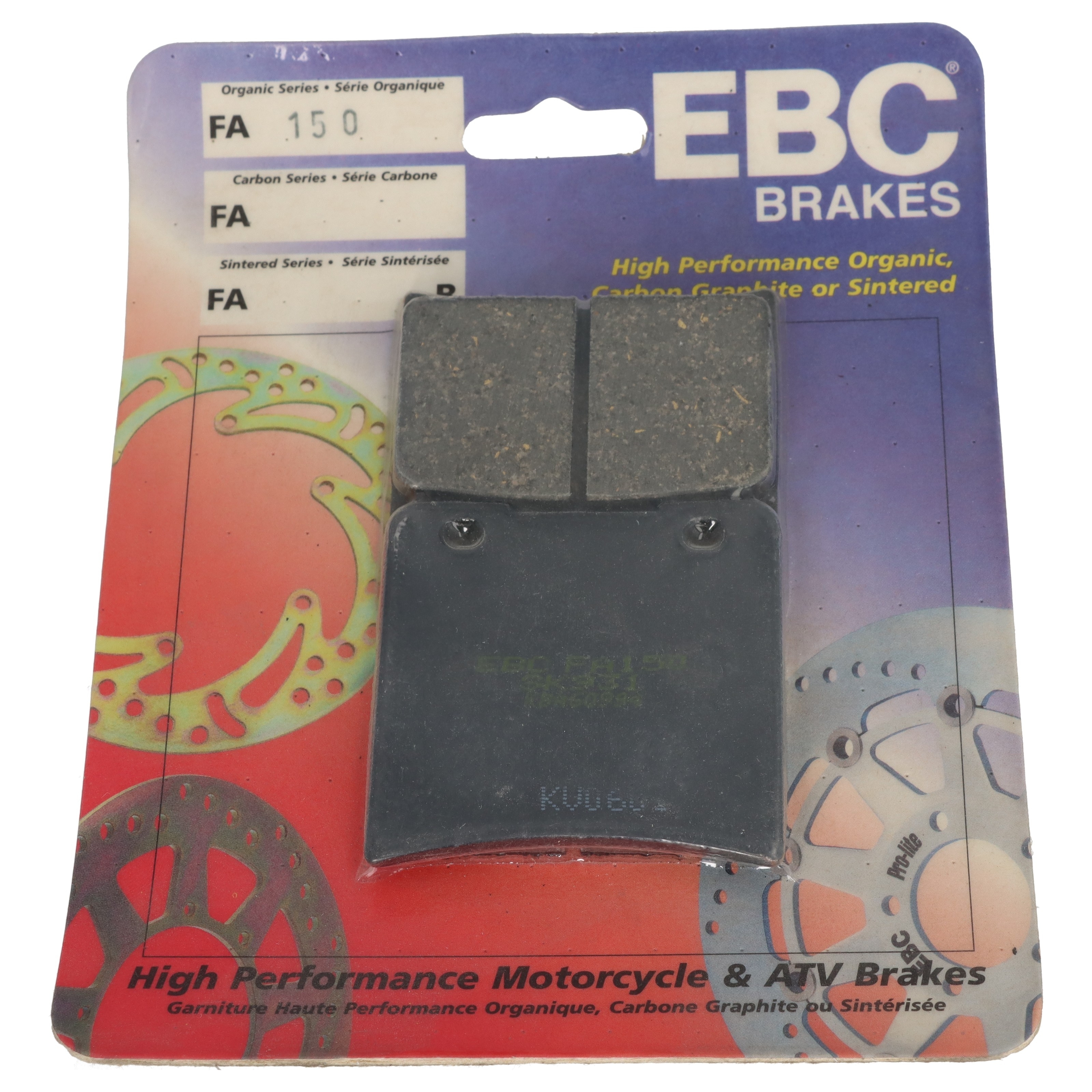 EBC Standard Bremsbeläge hinten FA150 für Suzuki GV 1400 1986-1988