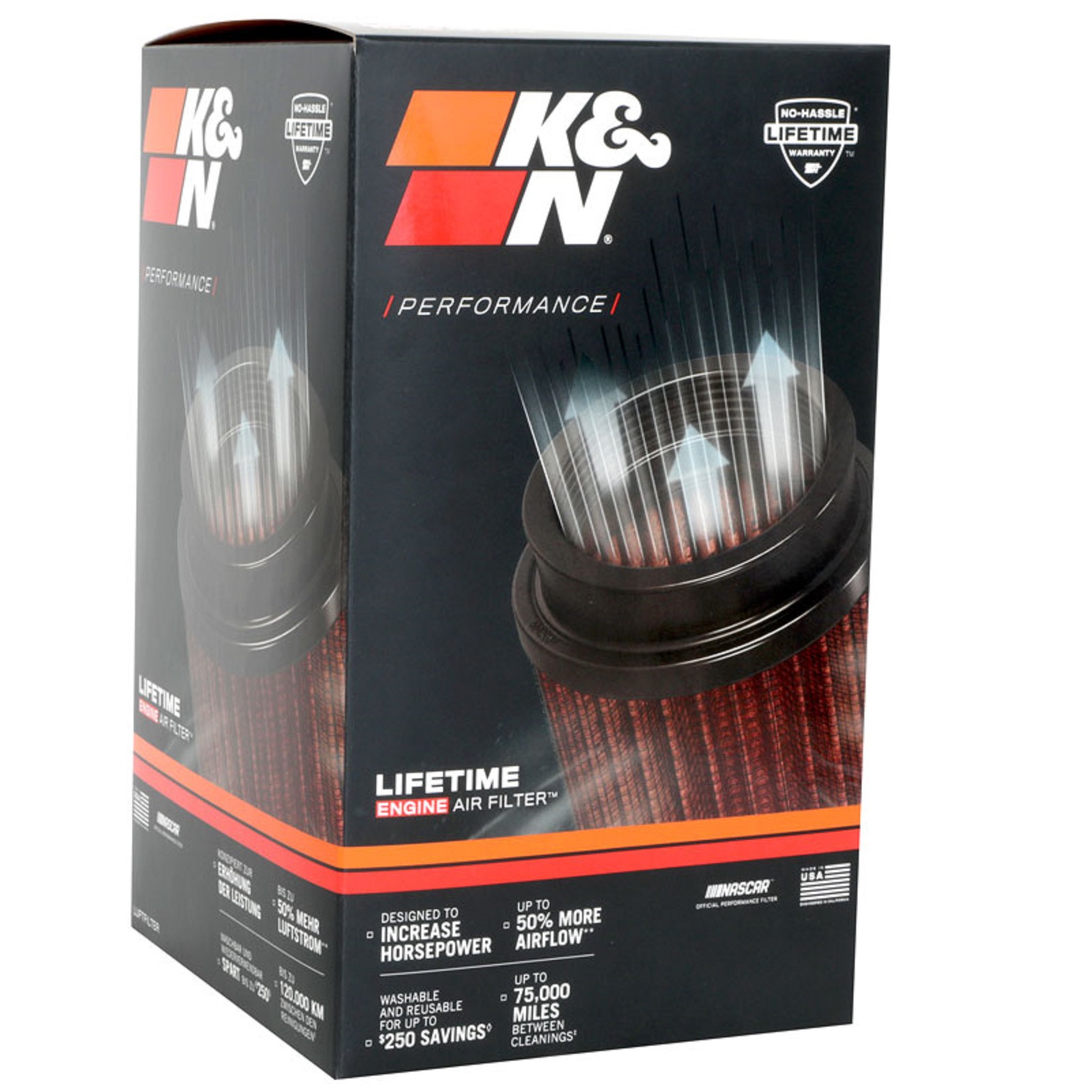 K&N Luftfilter für Mercedes Benz C180 E GLK 200 250 2012-18 Infiniti 2.0 14-19