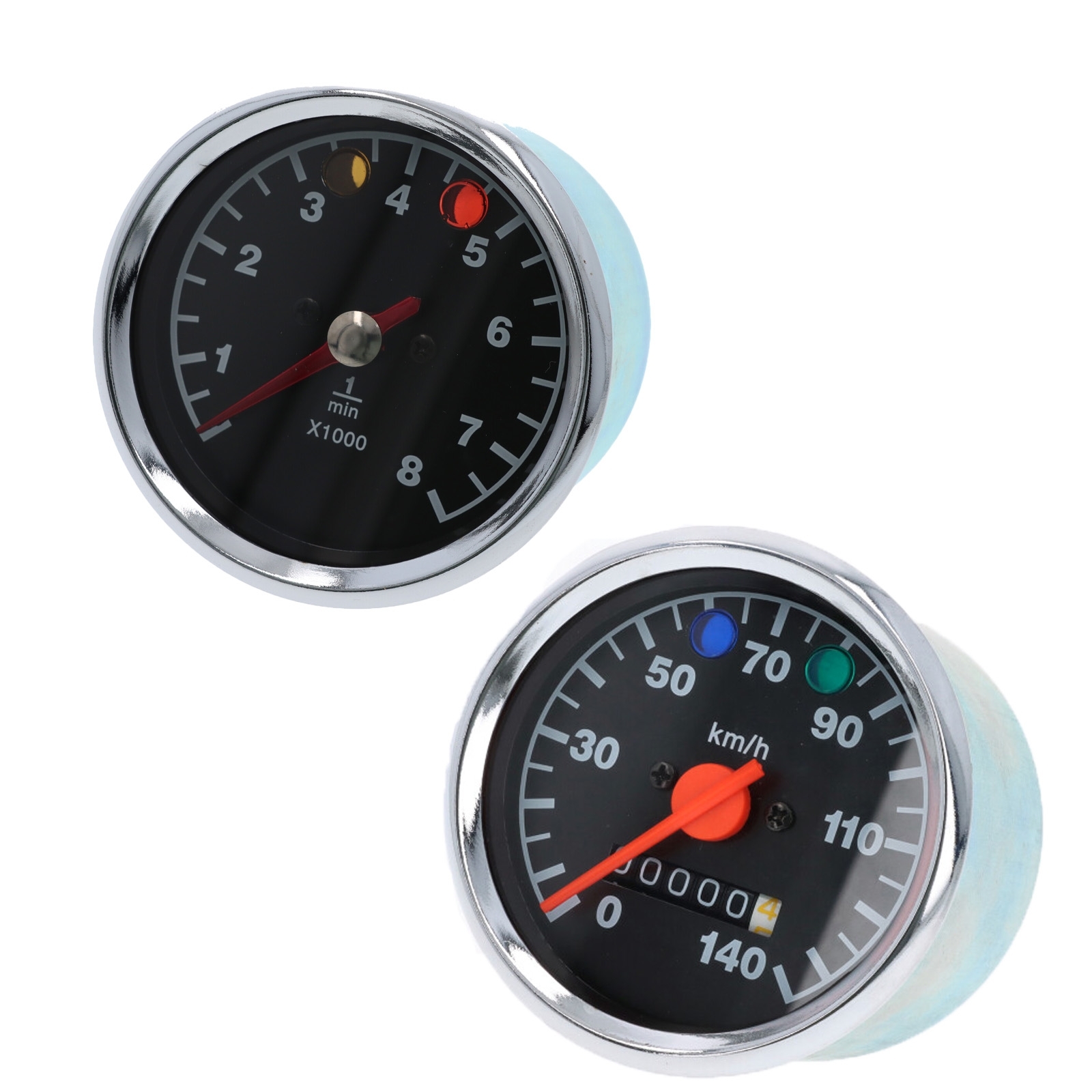 Set Drehzahlmesser Geschwindigkeitsmesser Tachometer für MZ ETZ 125 150 250 301 TS