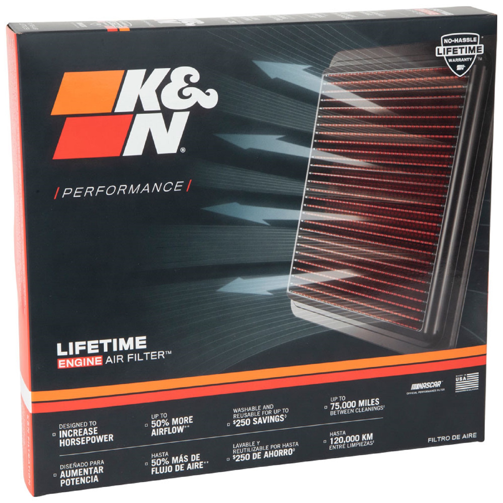 K&N Tauschluftfilter für Mazda CX-3 2.0 2015-2021