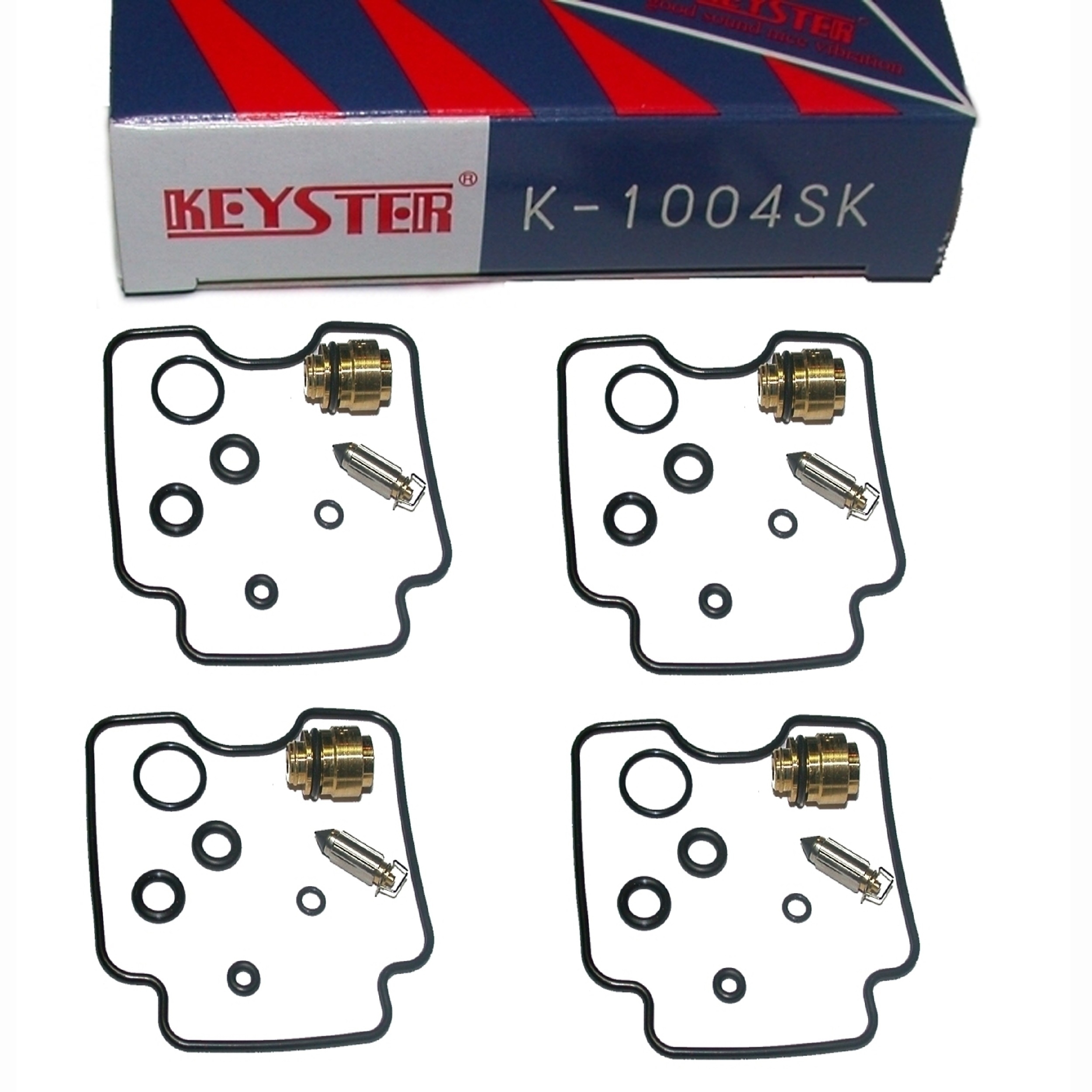 4x Keyster K-1004SK Vergaser Reparatursatz für Suzuki GSF 1200 Bandit  GSX 750 F