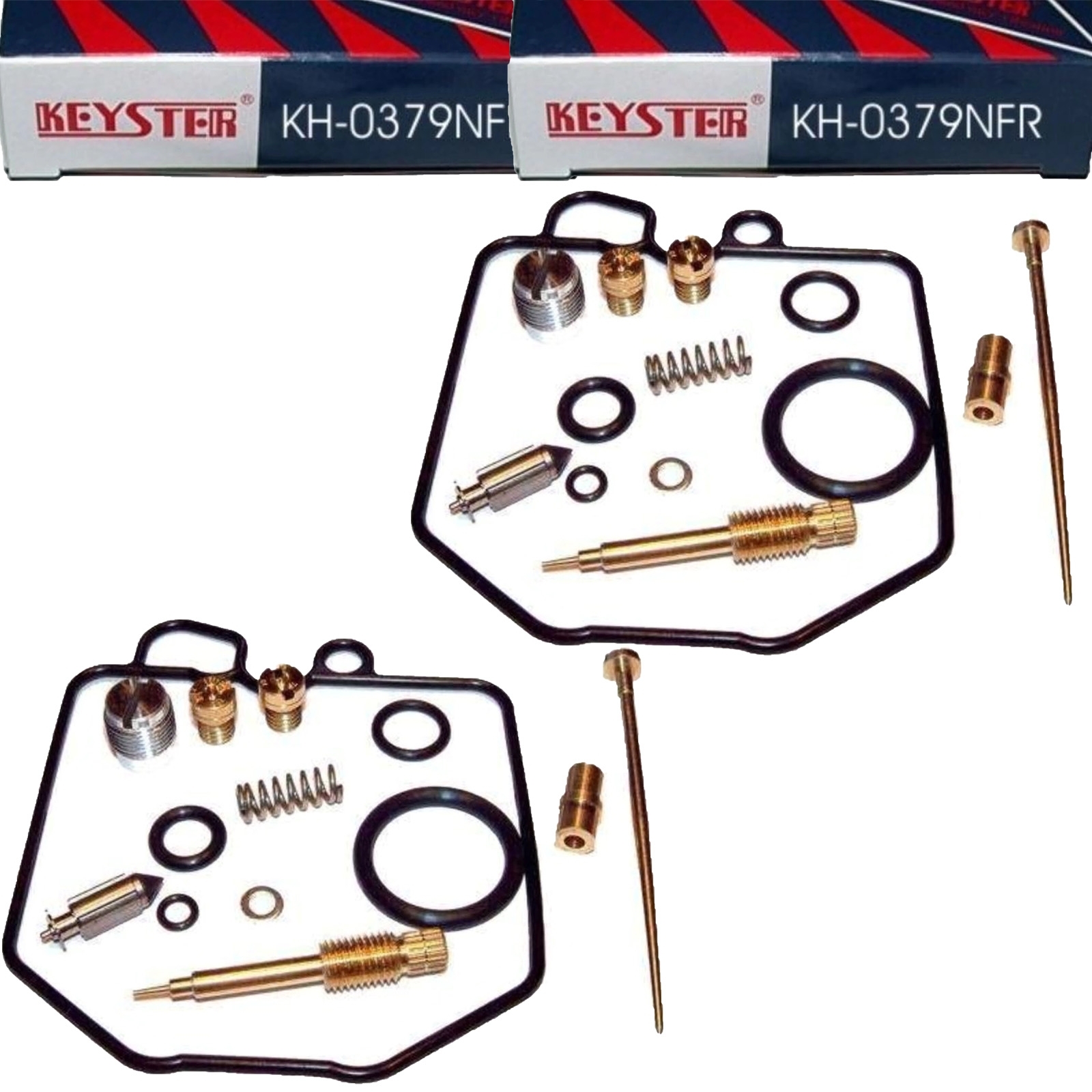 2x Keyster KH-0379NFR Vergaser Reparatursatz für Honda CX 500 1980-1984 PC01 CX500