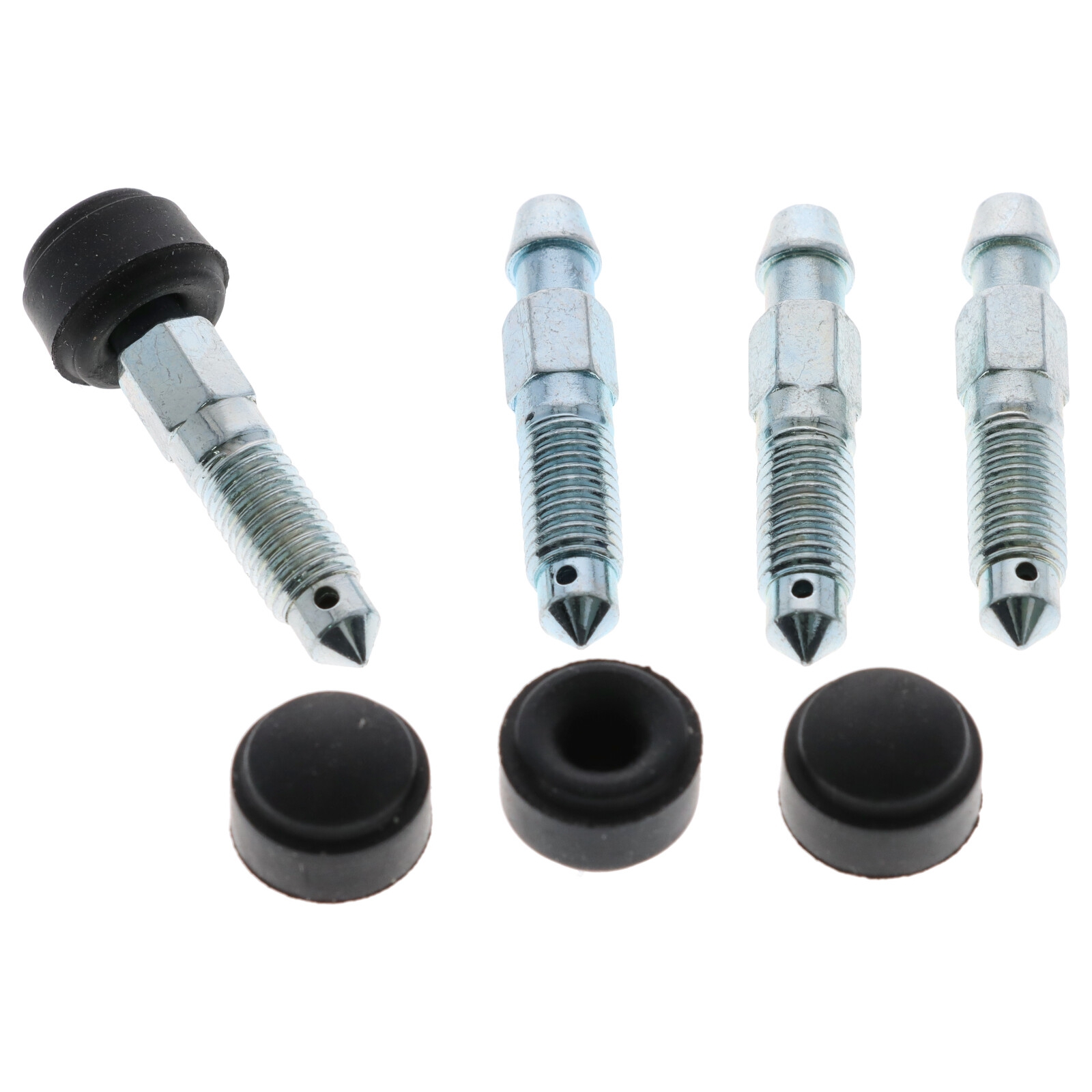4x Quick Brake QB0087-4 Bremssattel Entlüfterschraube Entlüfterventile M7x1x38.3 SW7 mit Kappen