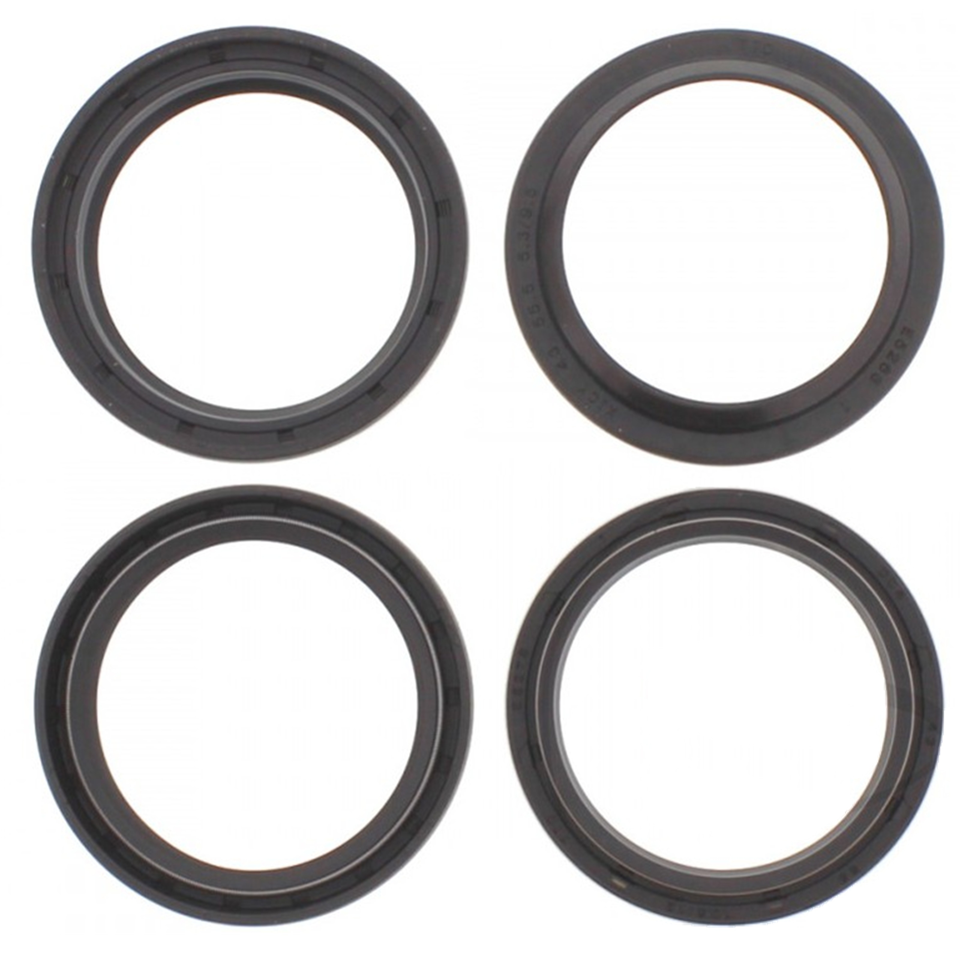 All Balls 56-136 Gabelsimmerringe + Staubkappen für Honda Kawasaki Suzuki Yamaha