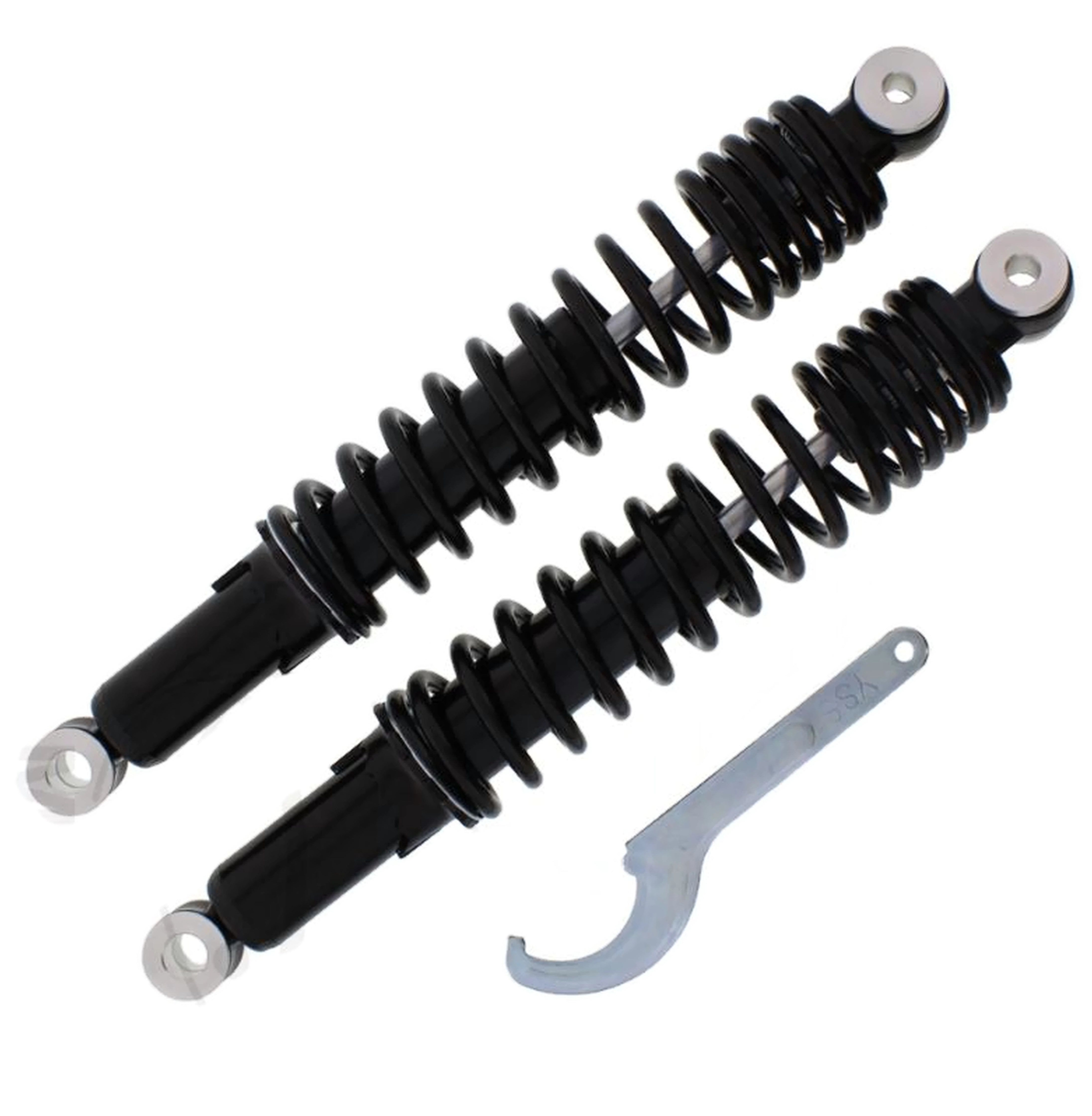 YSS TD220-340P-06-88 Stoßdämpfer Federbeine hinten für Piaggio Beverly 125 2004 - 2016 M69100 M28400 M69200 M28901 M28801 M28802
