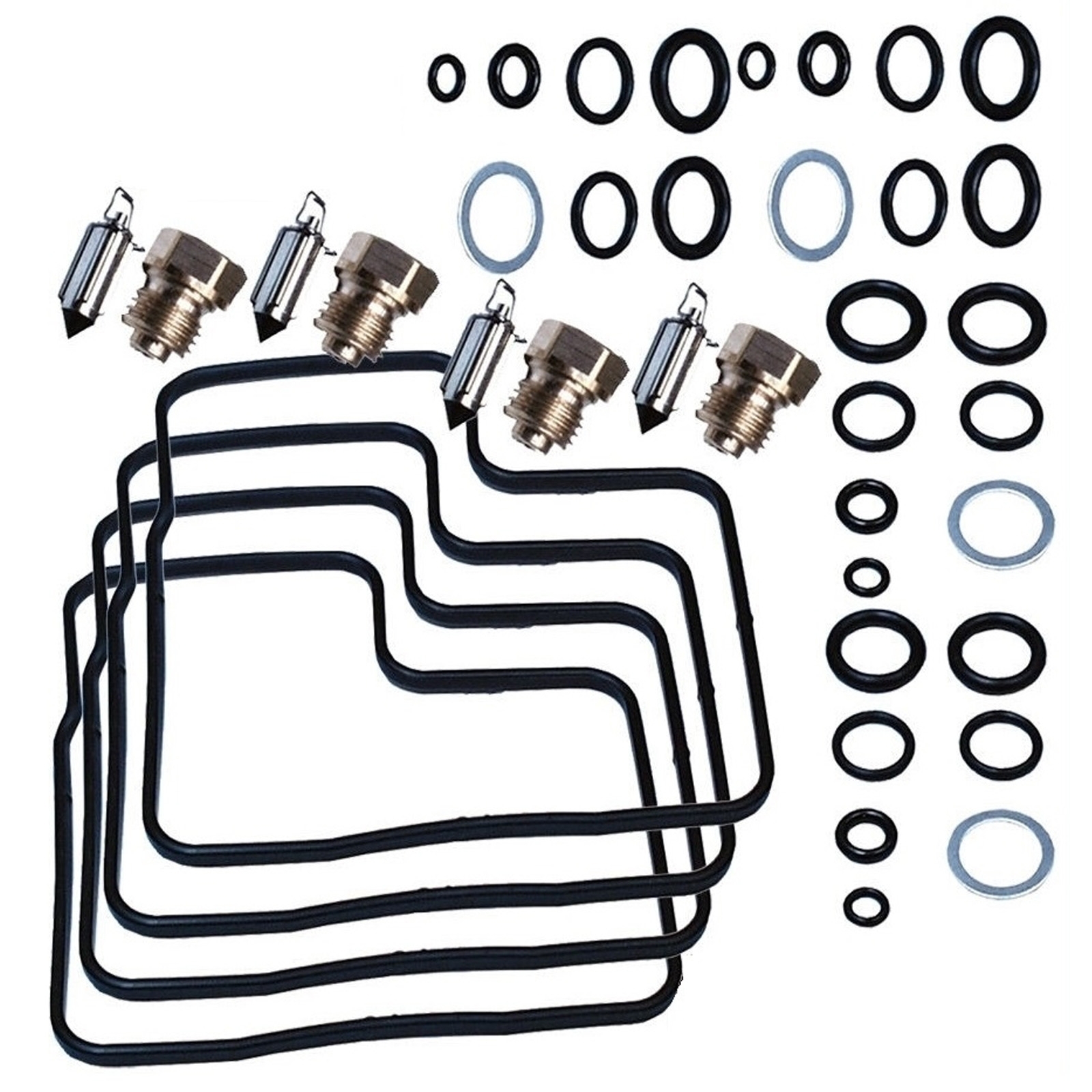 4x Vergaser Reparatursatz CAB-H3 für  Honda NT650GT NTV650 VF750 VF1000 VT750C XLV750R