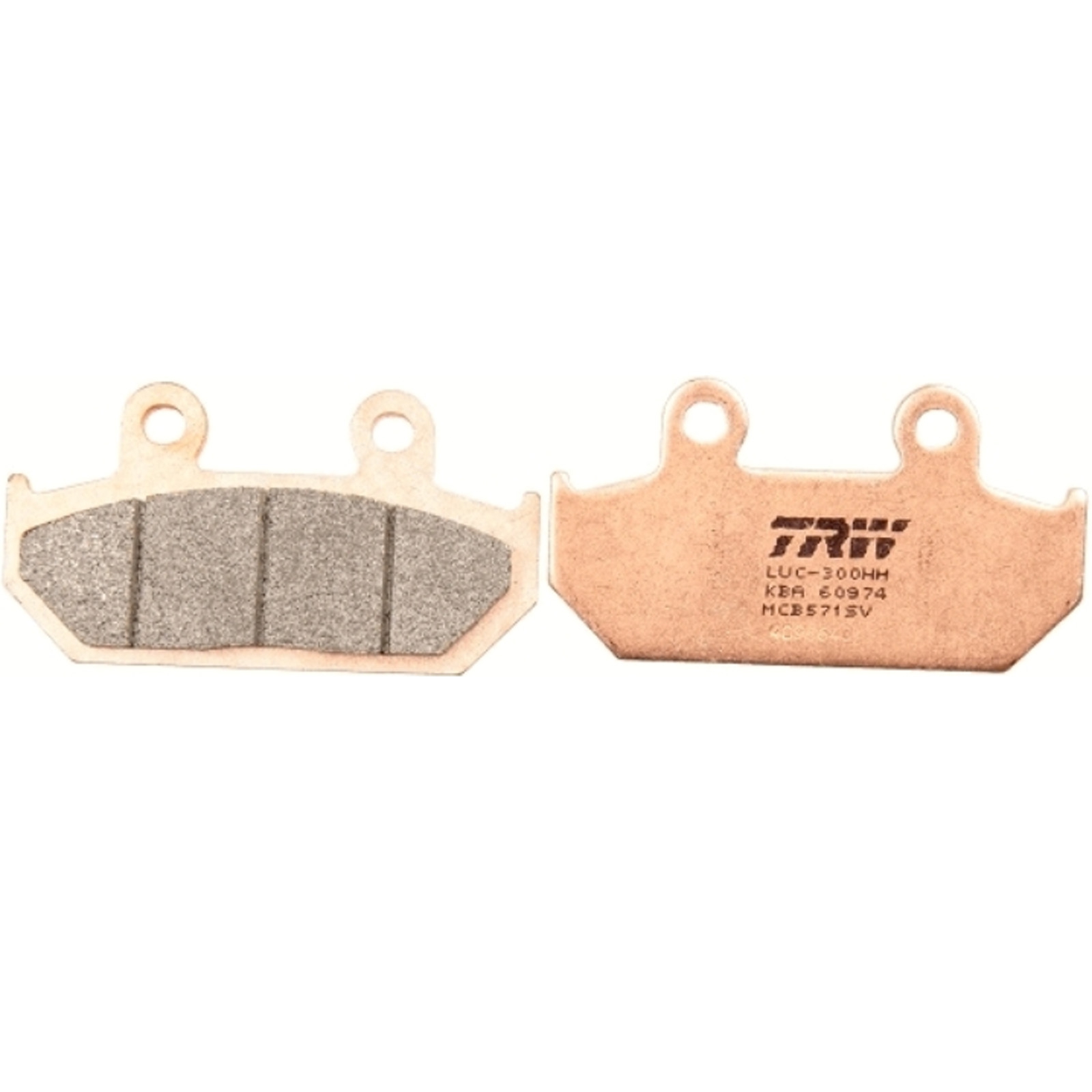 TRW MCB571SV Sintermetall Bremsbeläge vorne für Honda NX650 Dominator VT600 C GL1500 Goldwing
