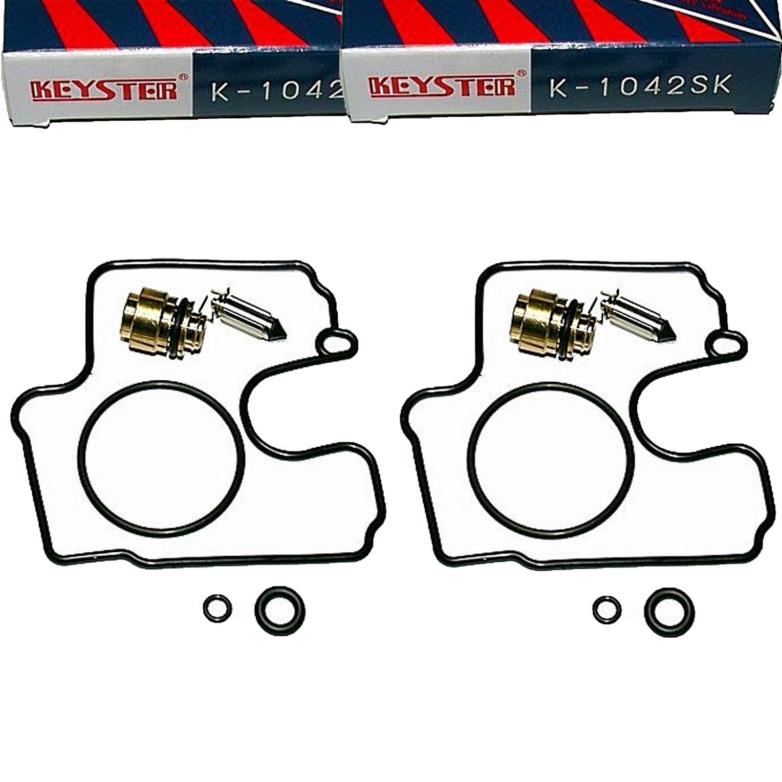 2x Keyster K-1042SK Vergaser Reparatursatz für Suzuki SV 650 1999 - 2002 VL 800